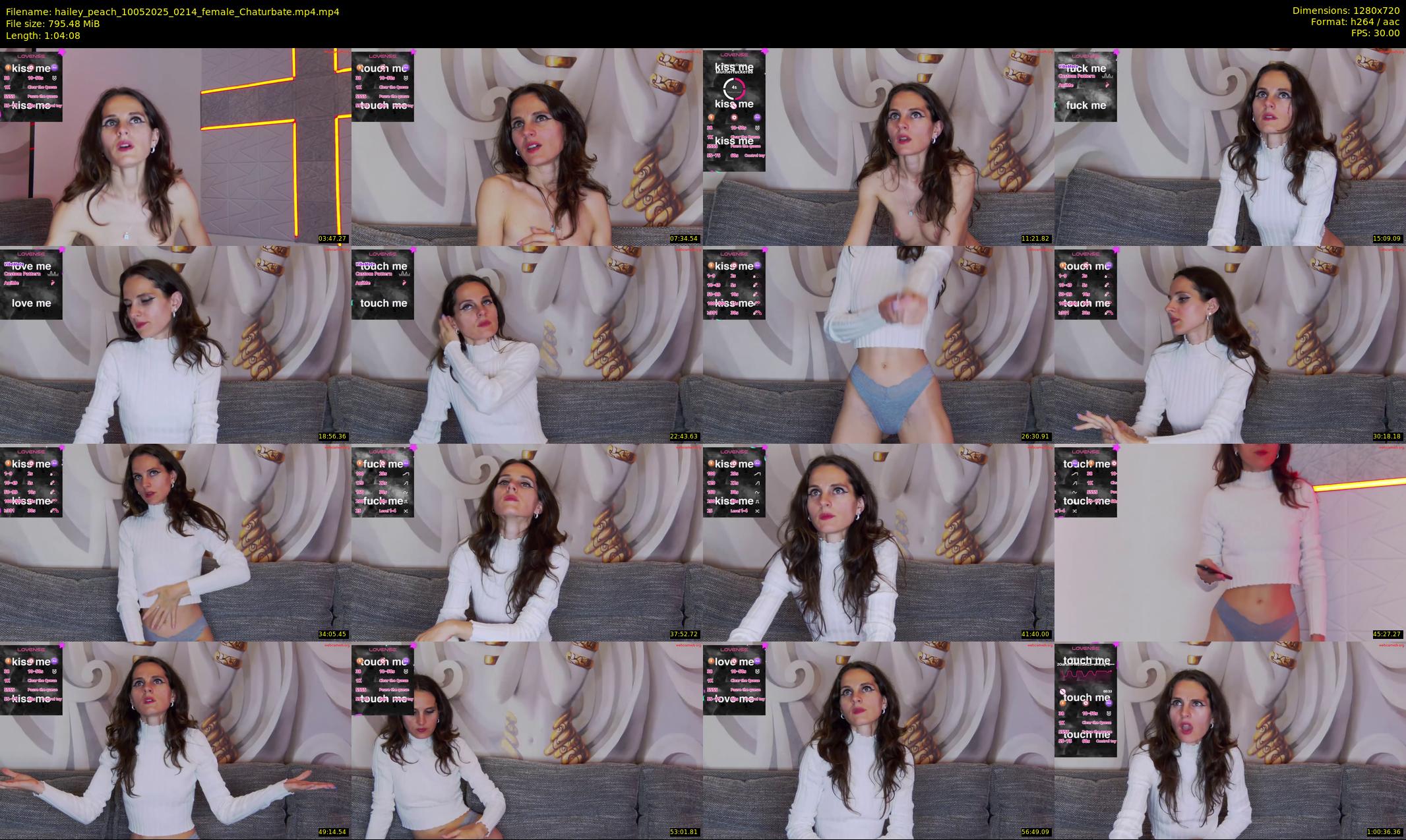 hailey_peach — 65 minute Chaturbate female cam show recording, 720p, May 10, 2025