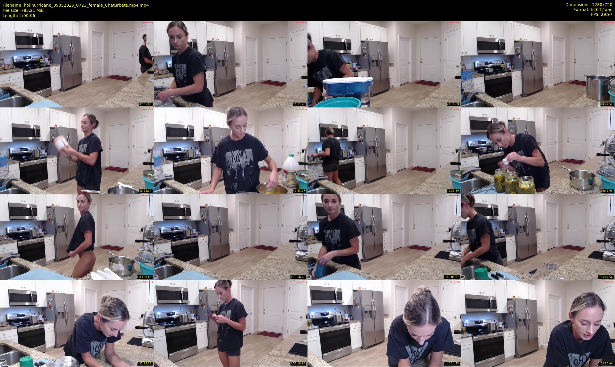 holihurricane — 121 minute Chaturbate female cam show recording, 720p, May 9, 2025