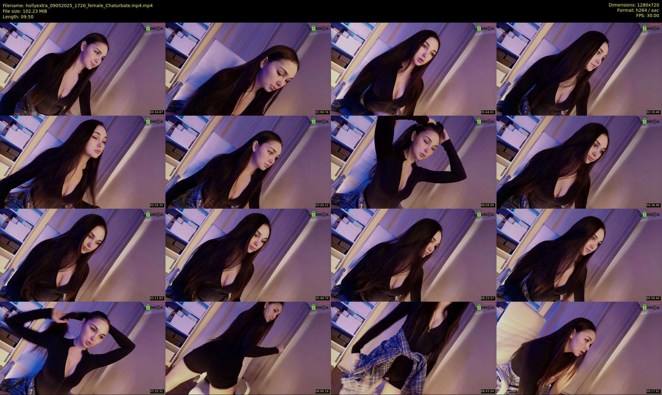 hollyextra — 10 minute Chaturbate female cam show recording, 720p, May 9, 2025