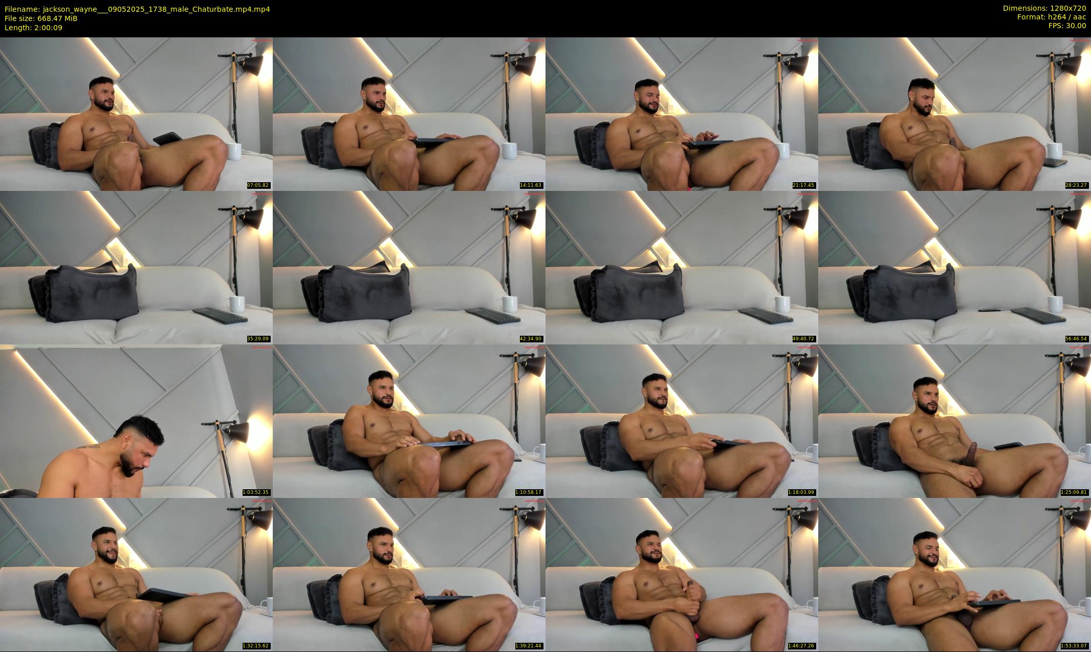 jackson_wayne__ — 121 minute Chaturbate male cam show recording, 720p, May 9, 2025