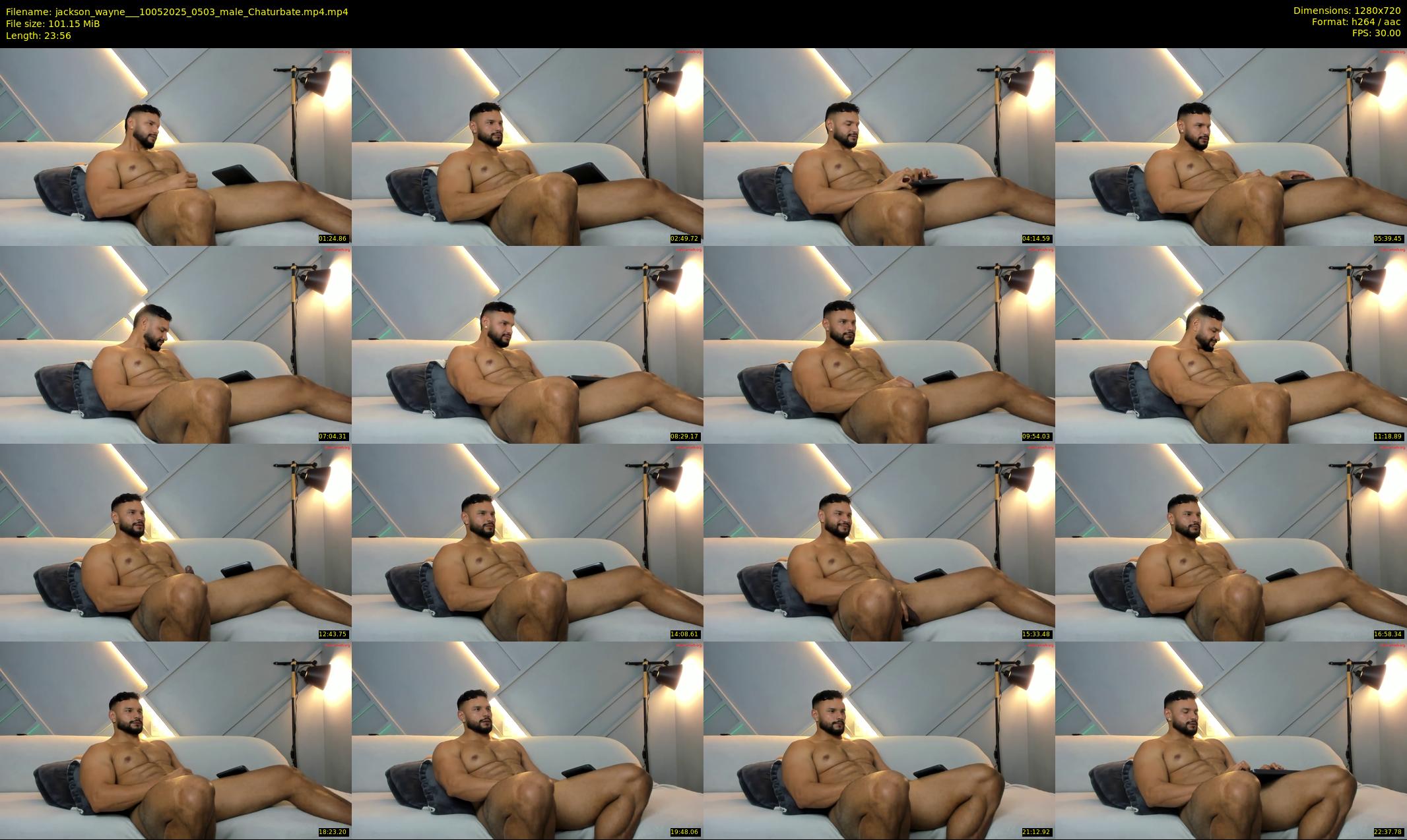 jackson_wayne__ — 24 minute Chaturbate male cam show recording, 720p, May 10, 2025