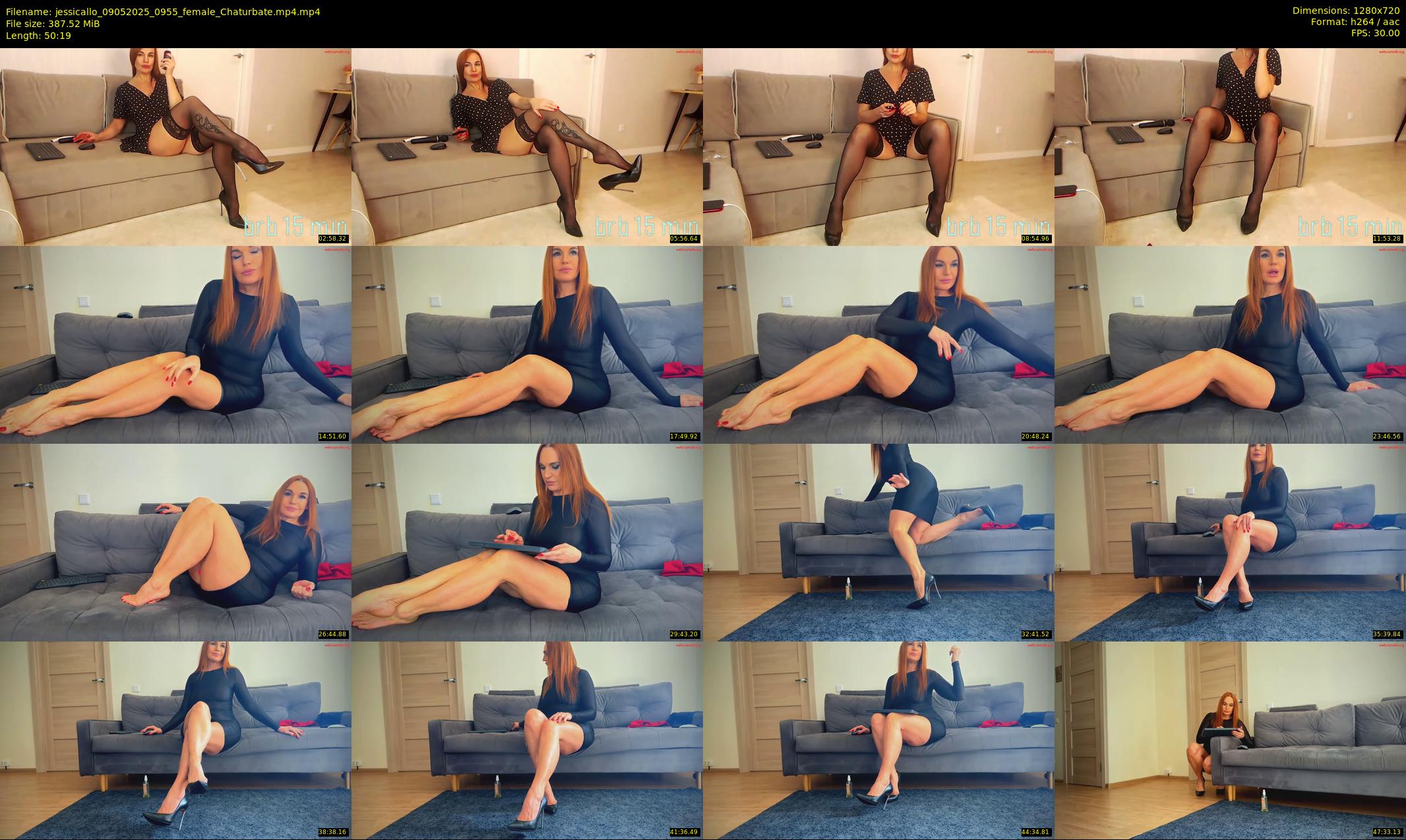 jessicallo — 51 minute Chaturbate female cam show recording, 720p, May 9, 2025