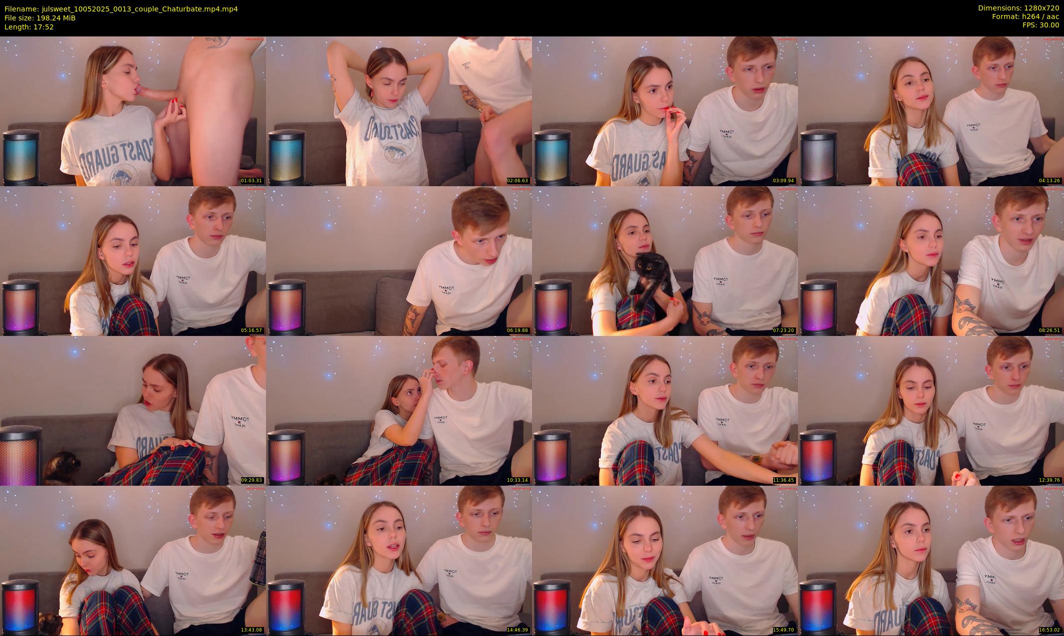 julsweet — 18 minute Chaturbate male cam show recording, 720p, May 10, 2025
