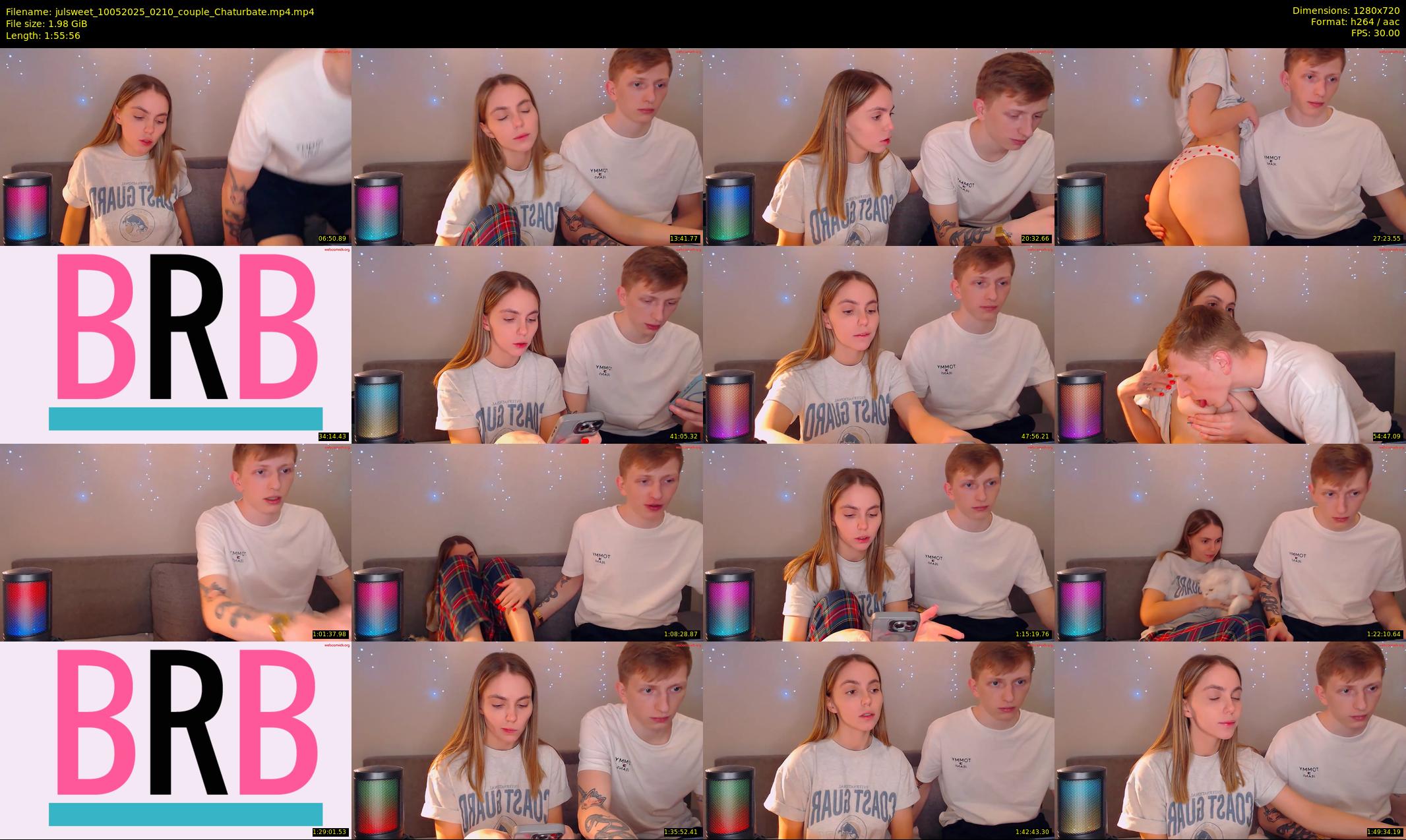 julsweet — 116 minute Chaturbate male cam show recording, 720p, May 10, 2025