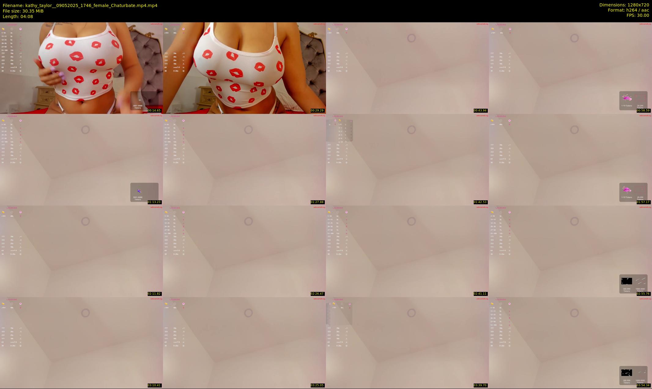 kathy_taylor_ — 5 minute Chaturbate female cam show recording, 720p, May 9, 2025
