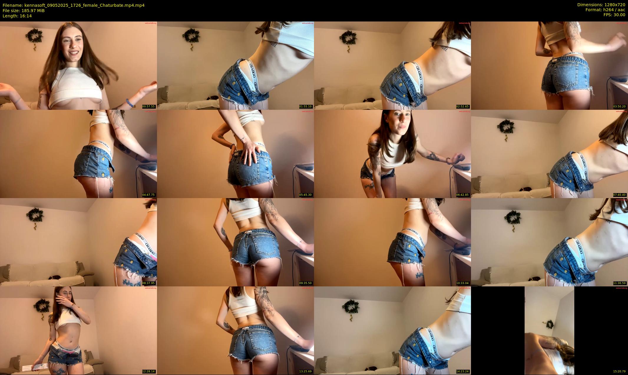 kennasoft — 17 minute Chaturbate female cam show recording, 720p, May 9, 2025