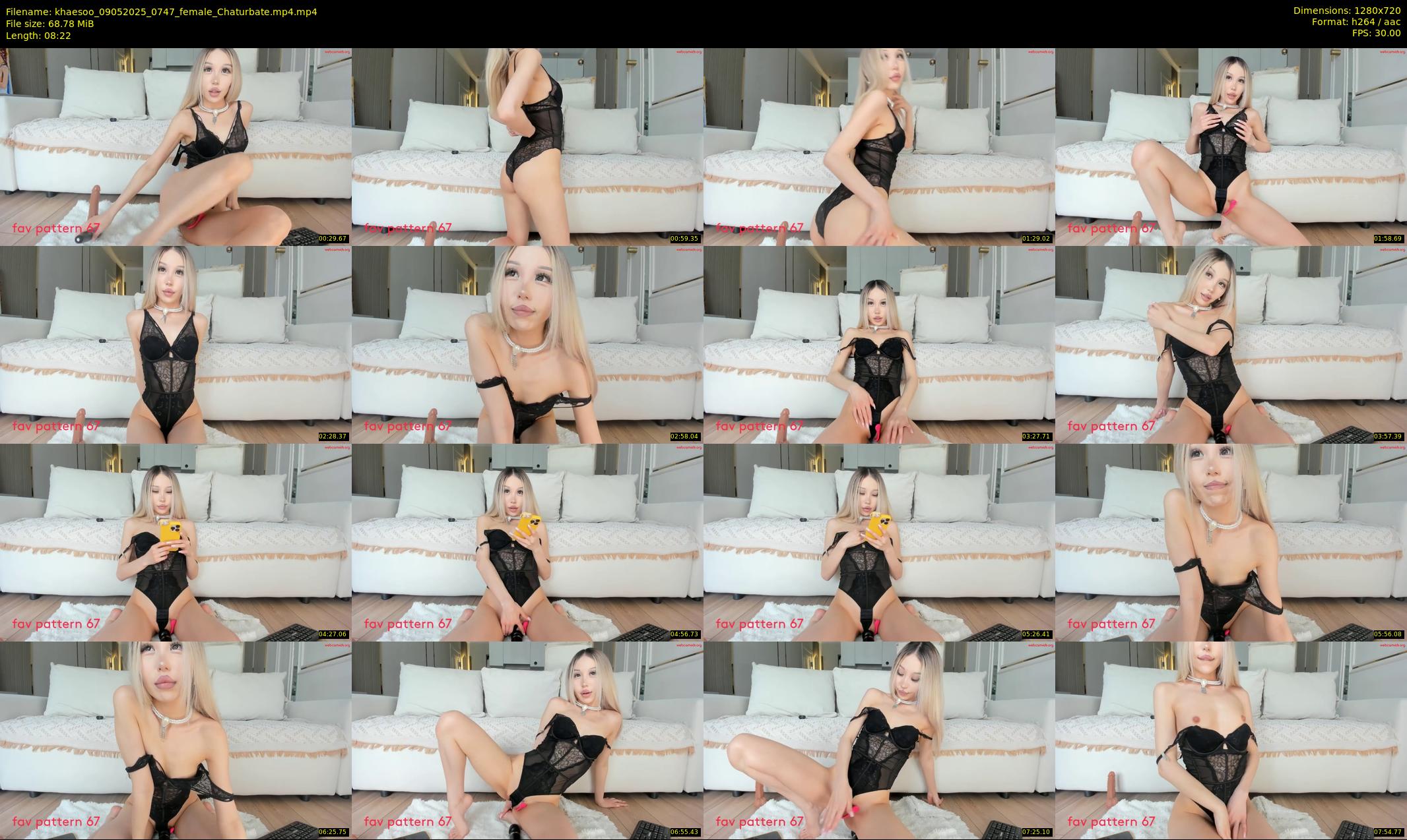 khaesoo — 9 minute Chaturbate female cam show recording, 720p, May 9, 2025