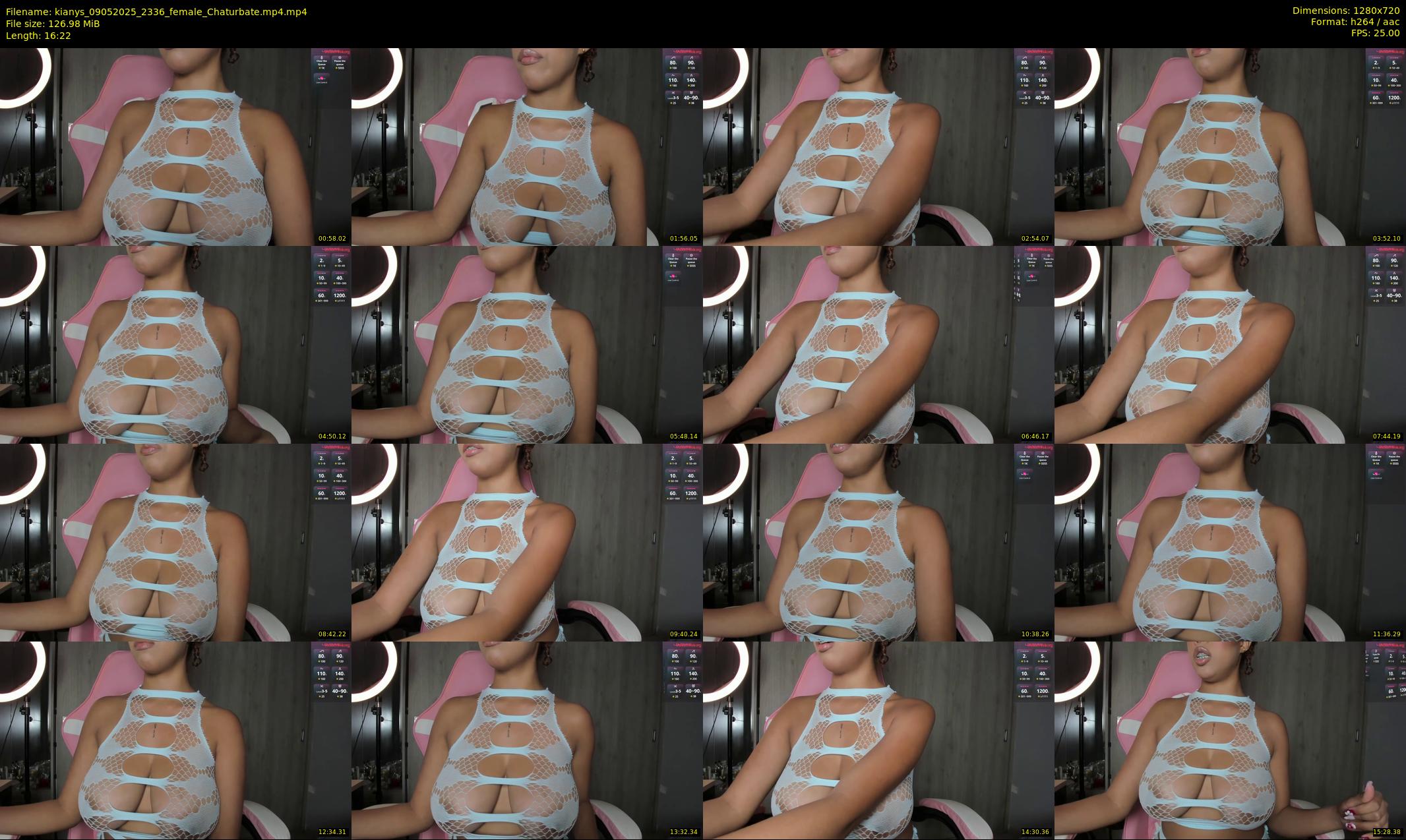 kianys — 17 minute Chaturbate female cam show recording, 720p, May 9, 2025