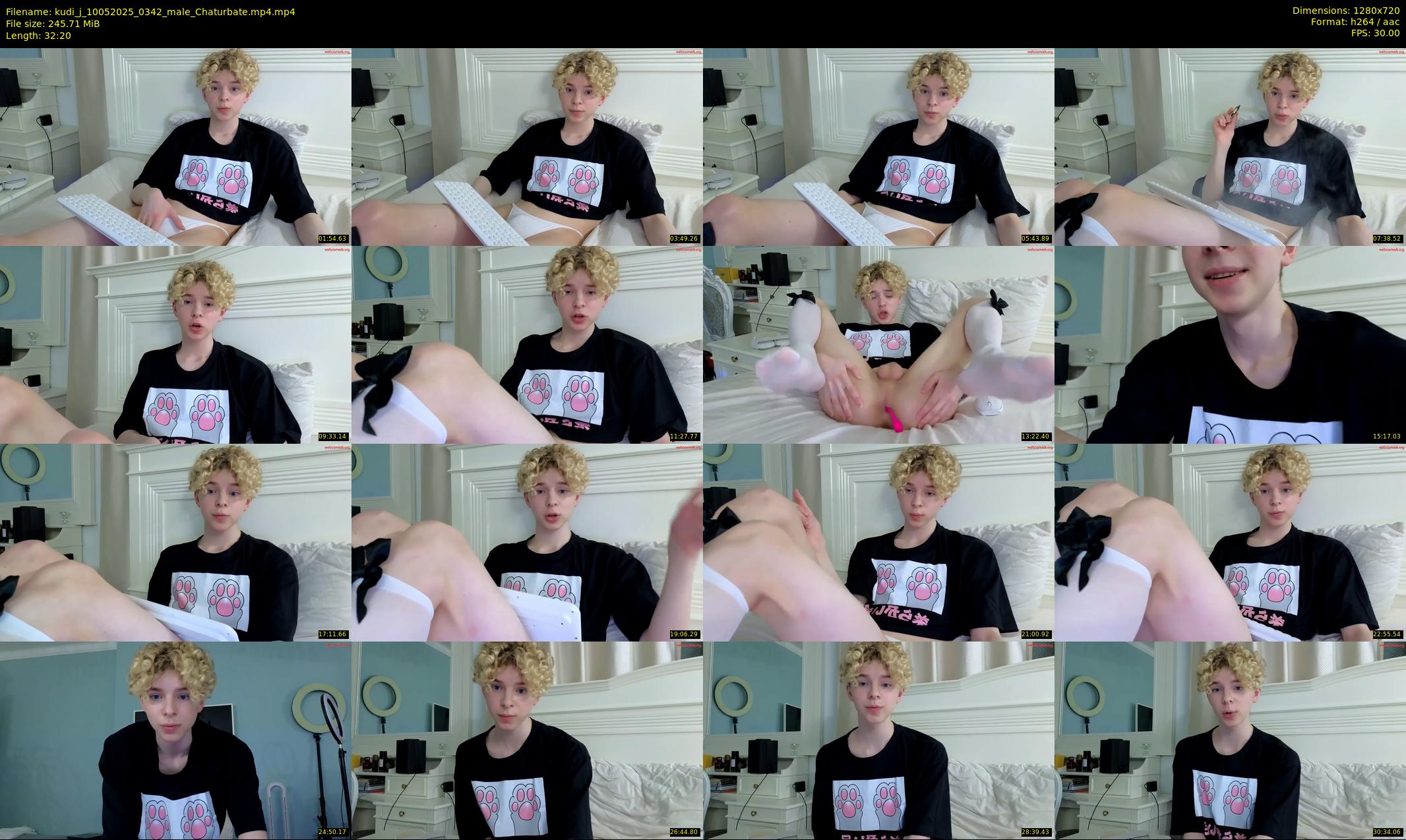 kudi_j — 33 minute Chaturbate male cam show recording, 720p, May 10, 2025