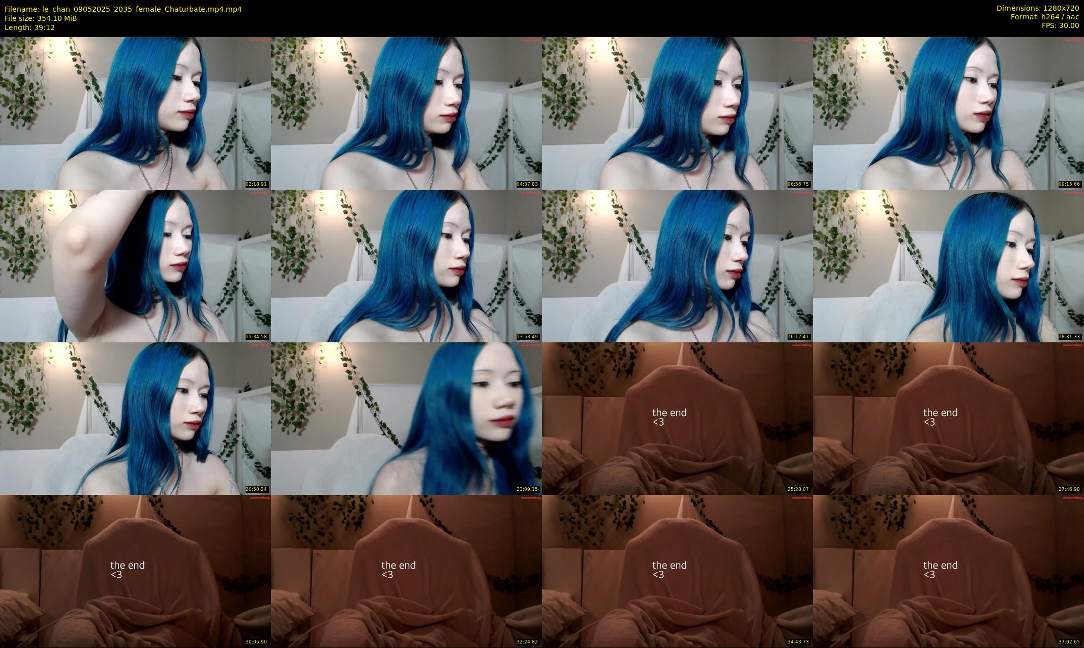 le_chan — 40 minute Chaturbate female cam show recording, 720p, May 9, 2025
