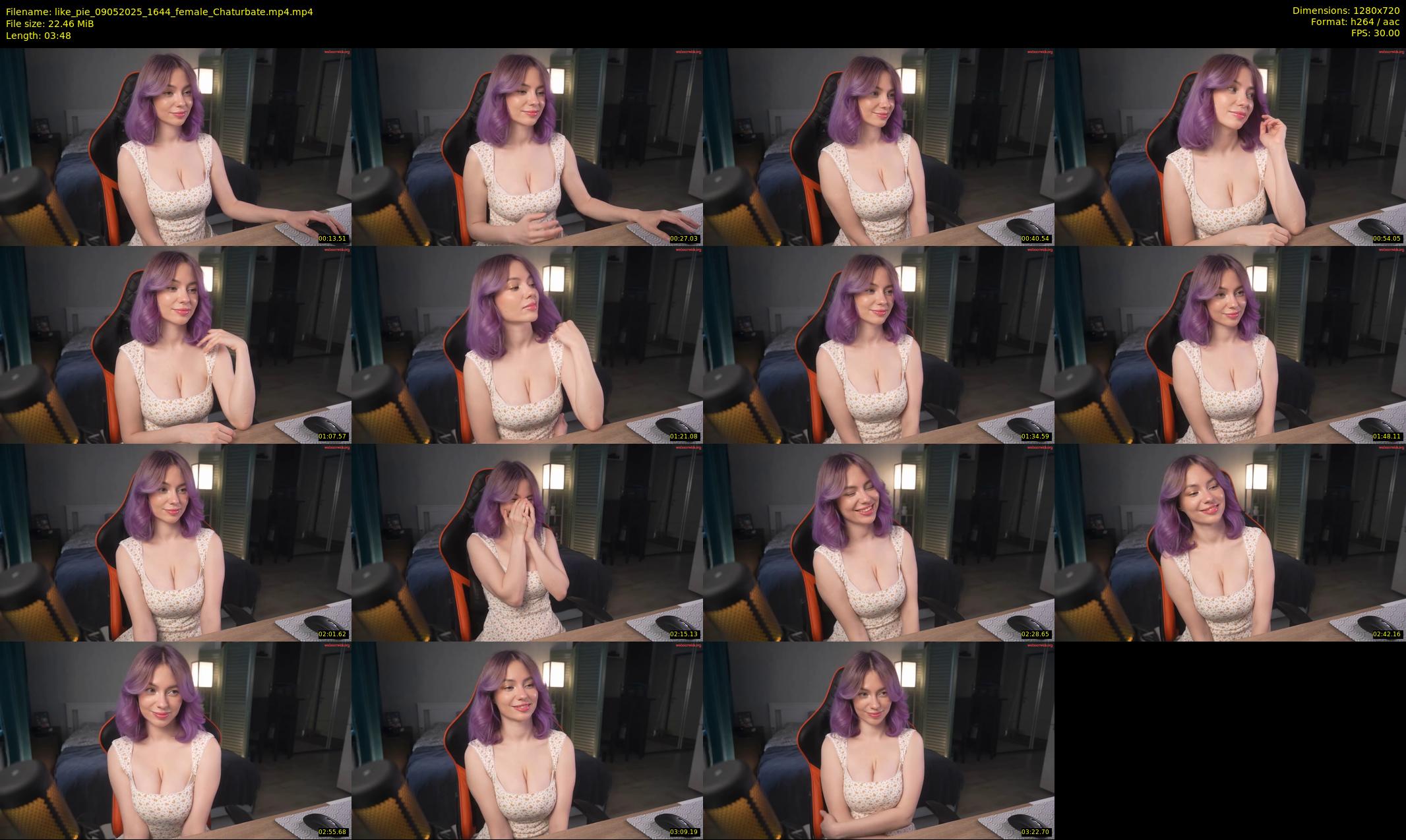 like_pie — 4 minute Chaturbate couple cam show recording, 720p, May 9, 2025