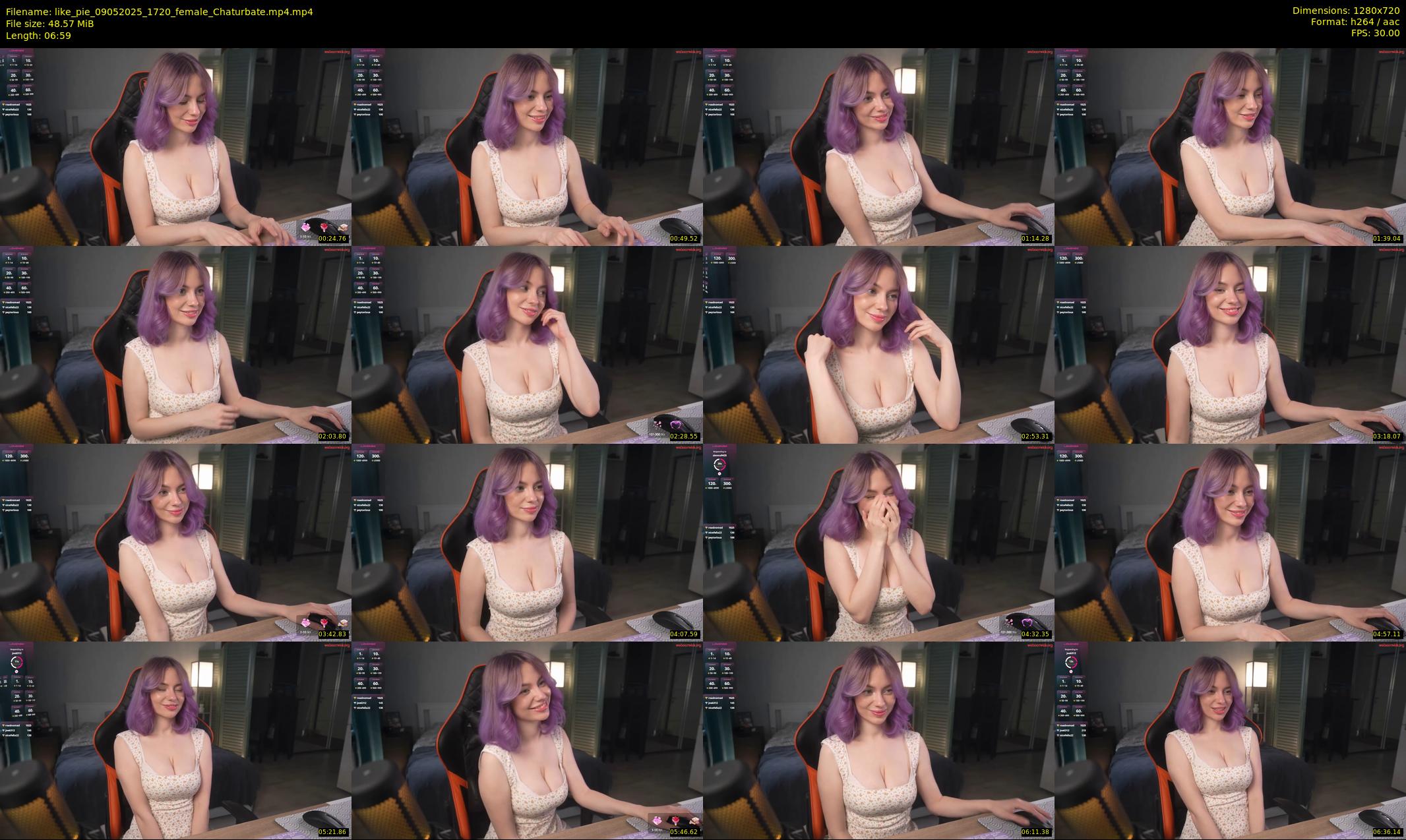like_pie — 7 minute Chaturbate couple cam show recording, 720p, May 9, 2025