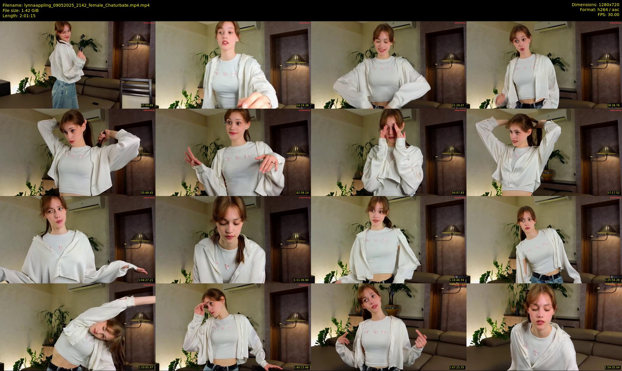lynnaappling — 122 minute Chaturbate female cam show recording, 720p, May 9, 2025