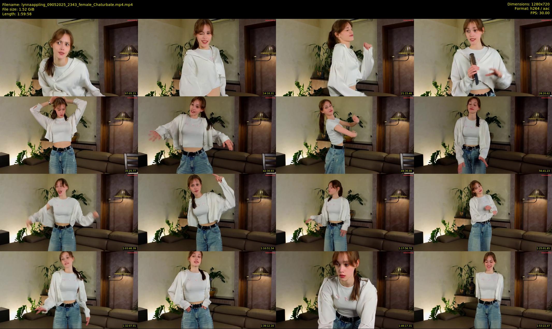 lynnaappling — 120 minute Chaturbate female cam show recording, 720p, May 9, 2025