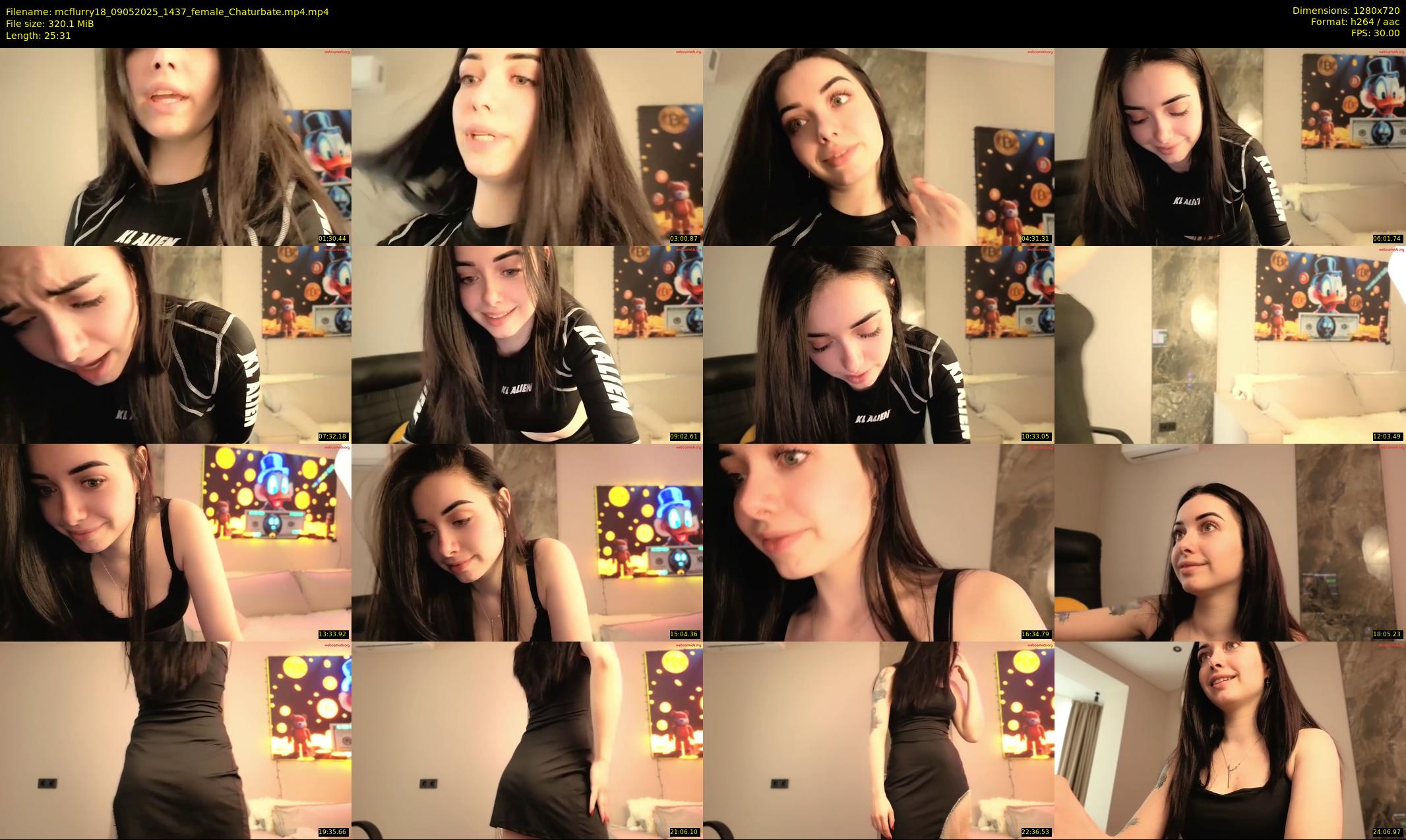 mcflurry18 — 26 minute Chaturbate female cam show recording, 720p, May 9, 2025