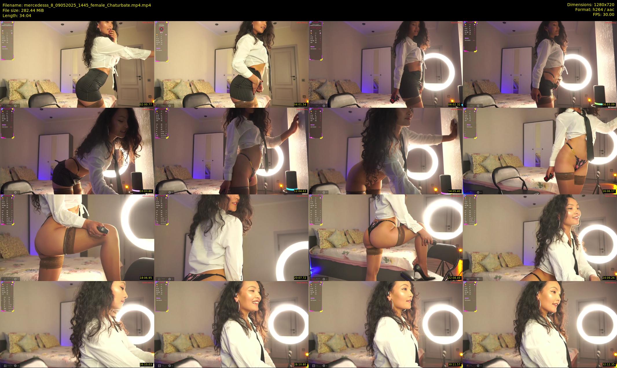 mercedesss_8 — 35 minute Chaturbate female cam show recording, 720p, May 9, 2025