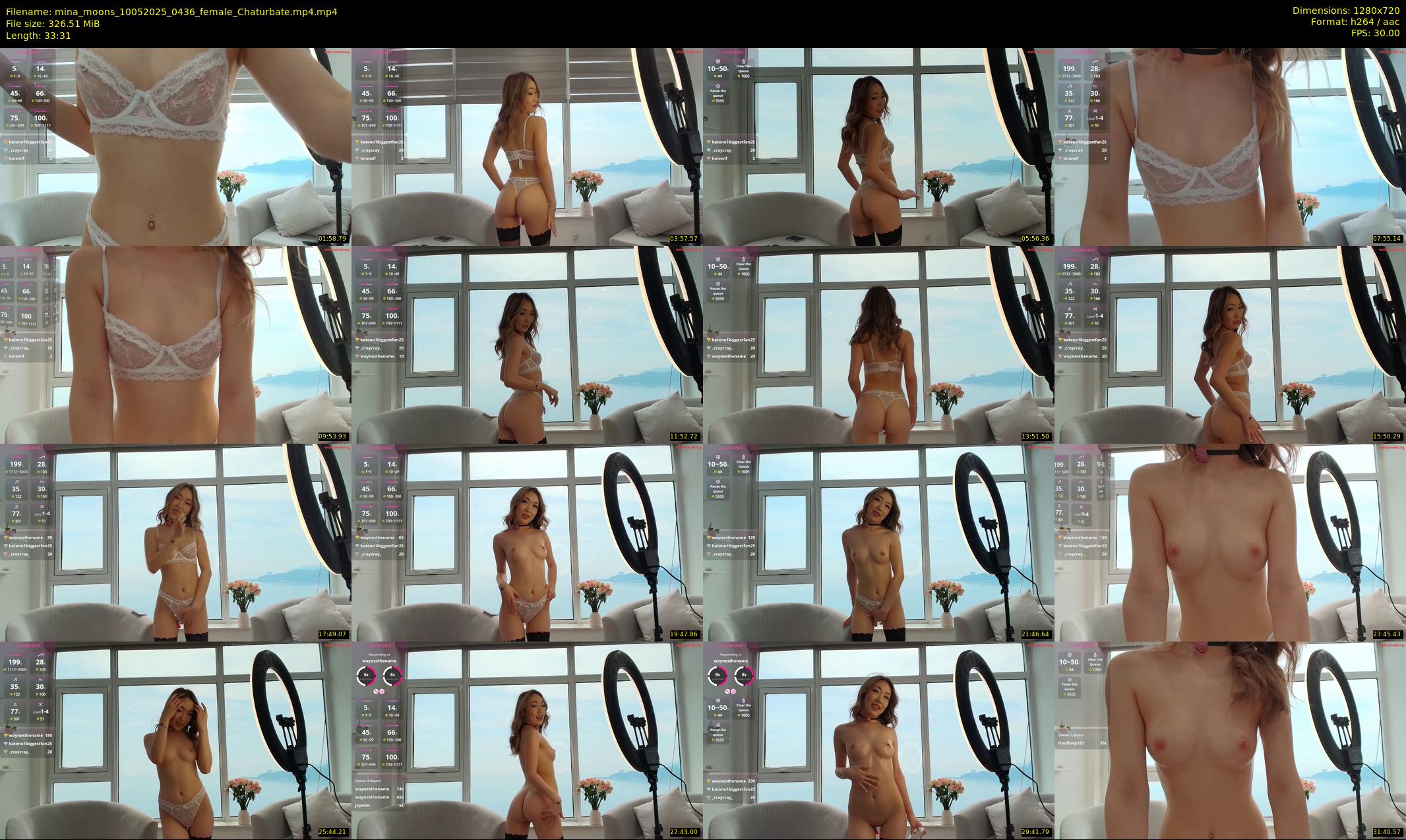 mina_moons — 34 minute Chaturbate female cam show recording, 720p, May 10, 2025