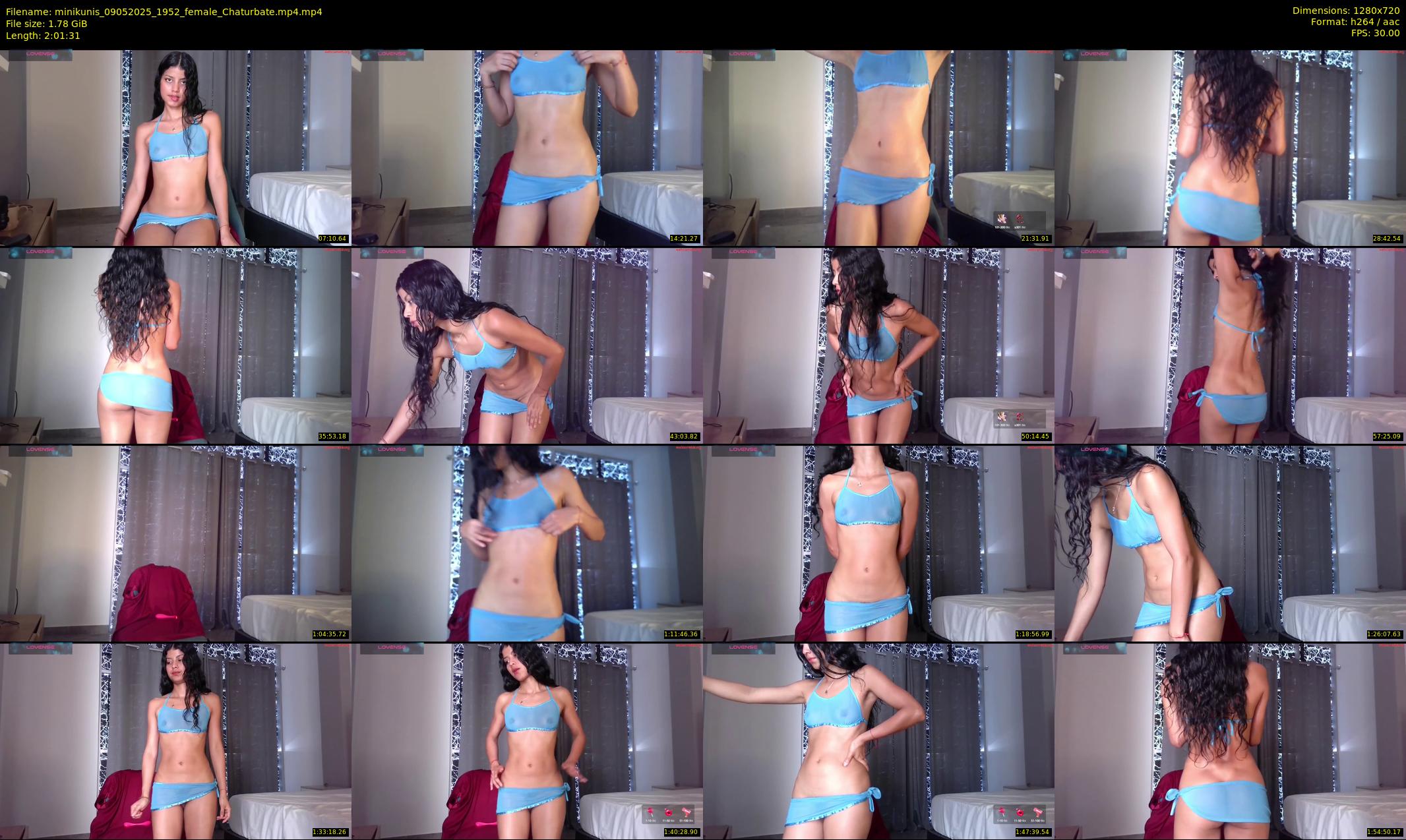 minikunis — 122 minute Chaturbate couple cam show recording, 720p, May 9, 2025