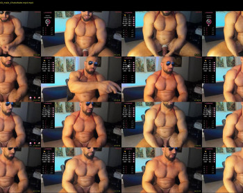 musculusx — 53 minute Chaturbate male cam show recording, 720p, May 9, 2025