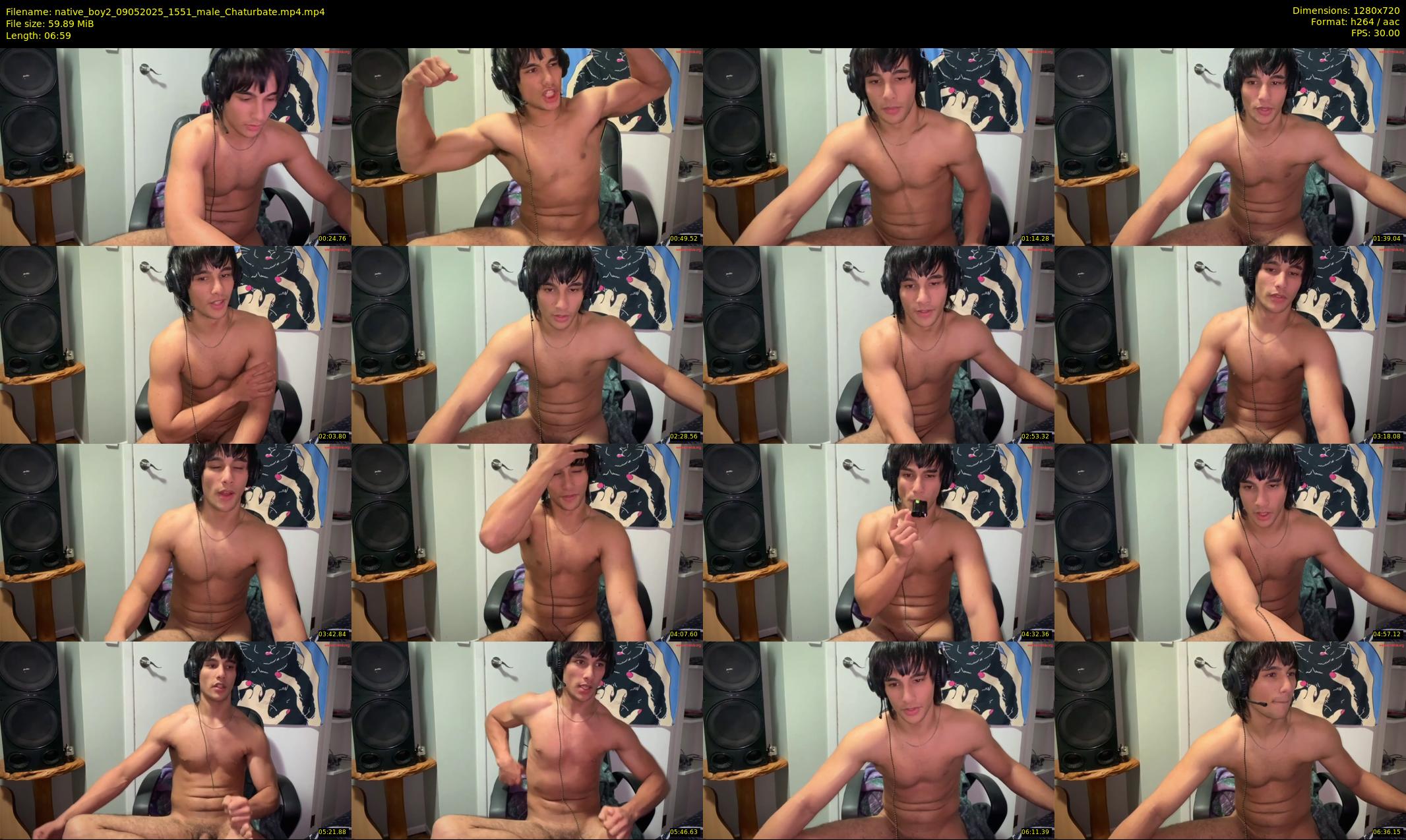 native_boy2 — 7 minute Chaturbate male cam show recording, 720p, May 9, 2025