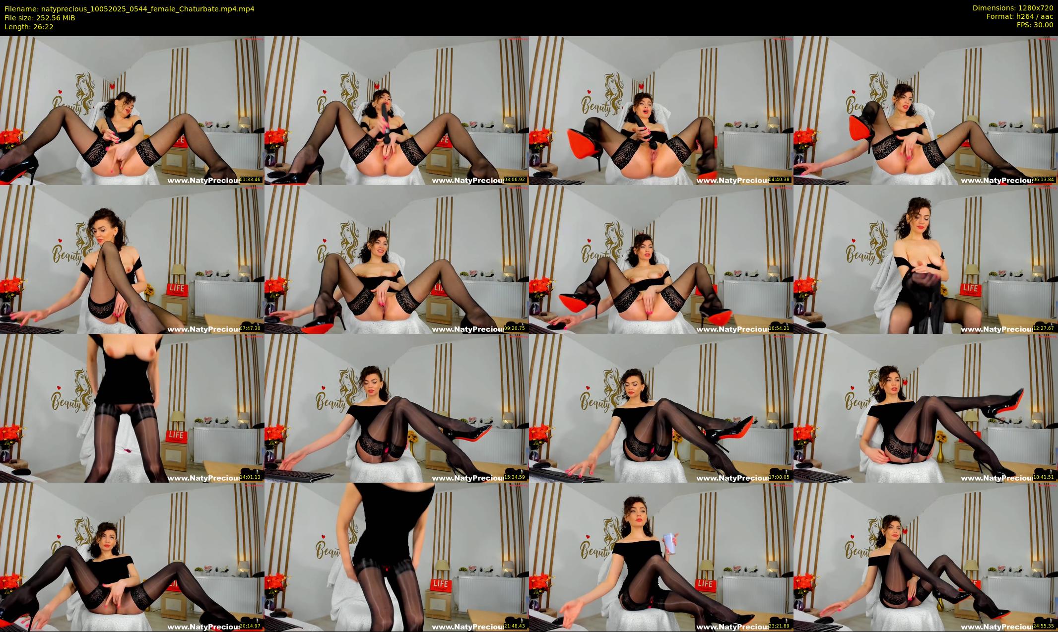 natyprecious — 27 minute Chaturbate female cam show recording, 720p, May 10, 2025