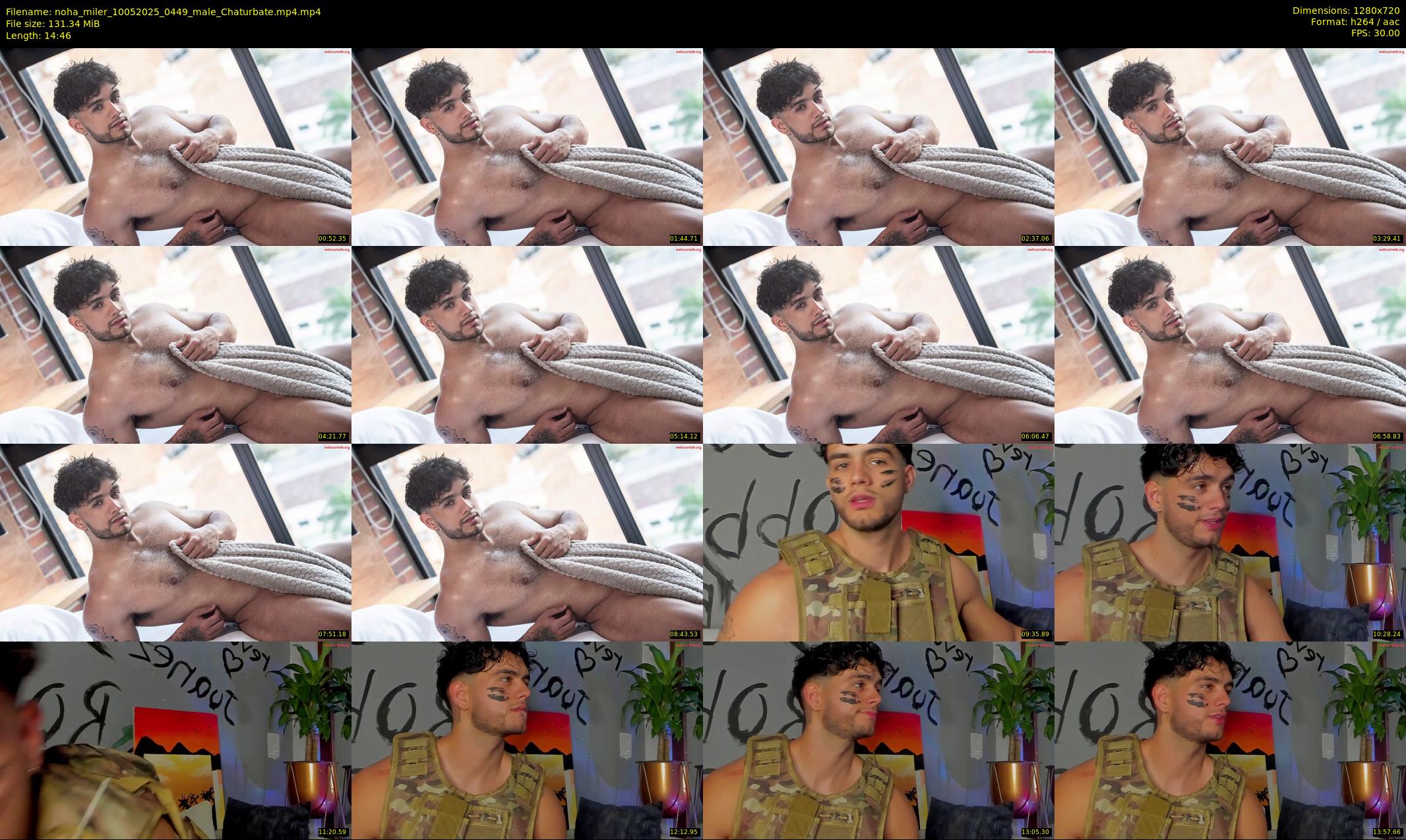 noha_miler — 15 minute Chaturbate male cam show recording, 720p, May 10, 2025