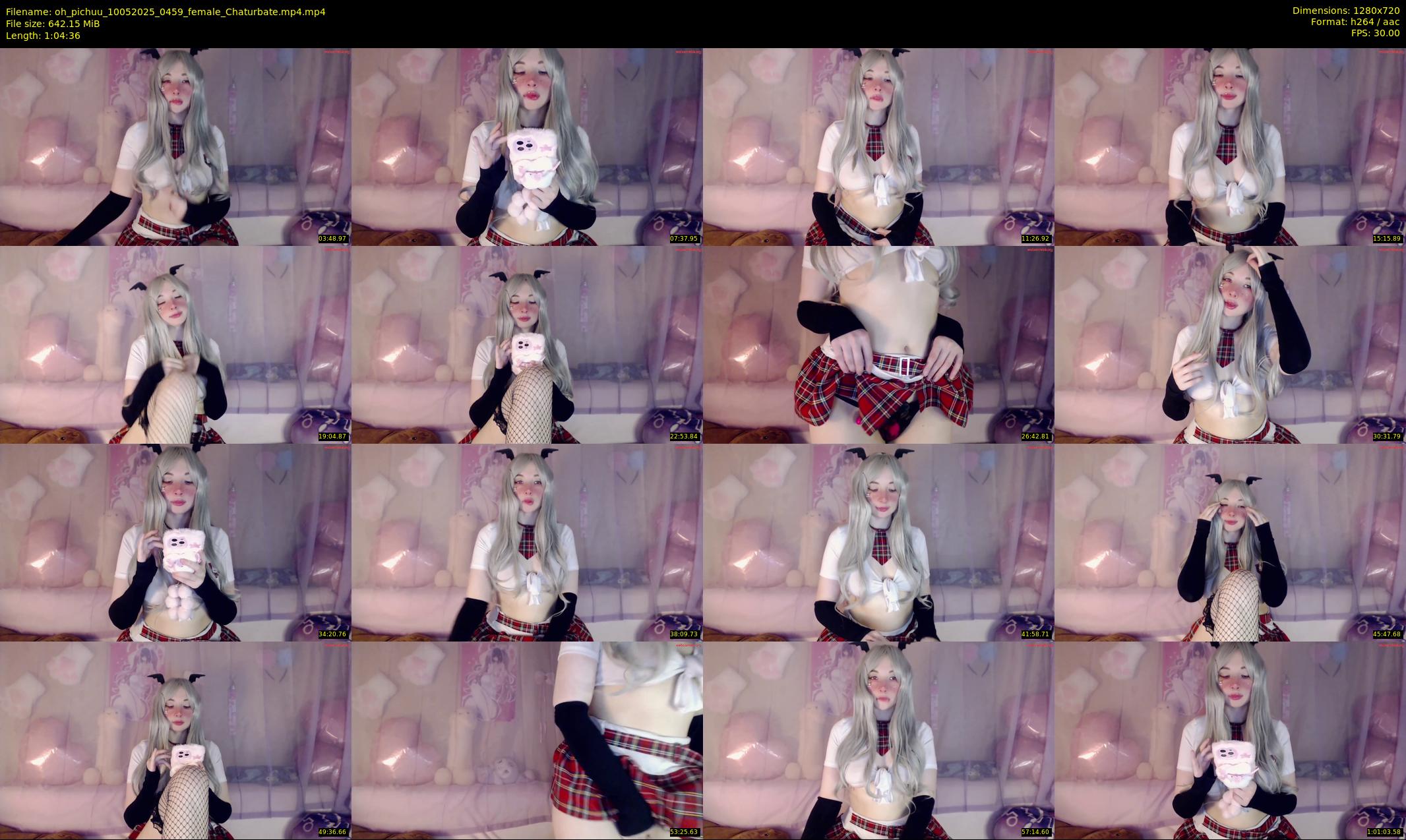 oh_pichuu — 65 minute Chaturbate female cam show recording, 720p, May 10, 2025