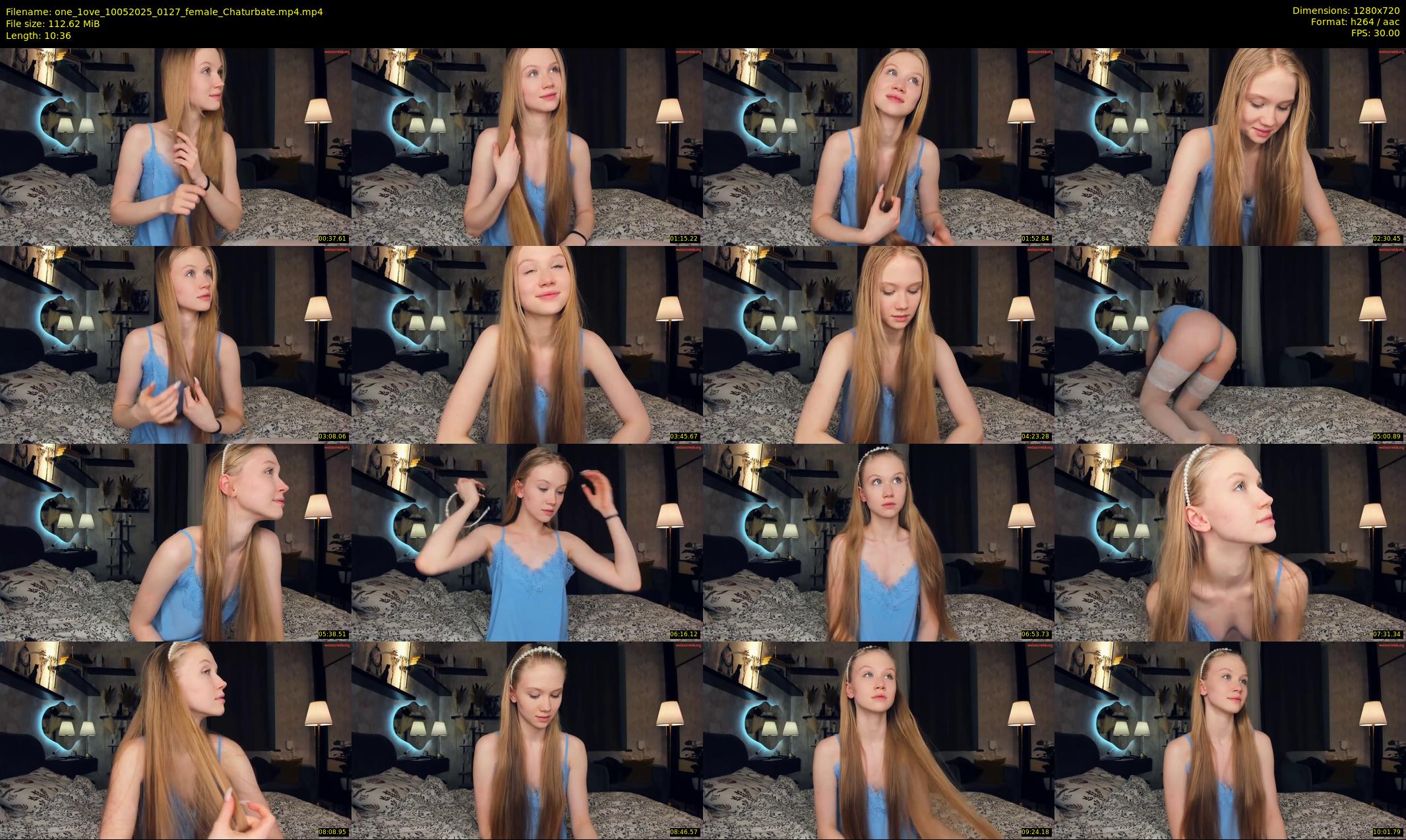 one_1ove — 11 minute Chaturbate female cam show recording, 720p, May 10, 2025