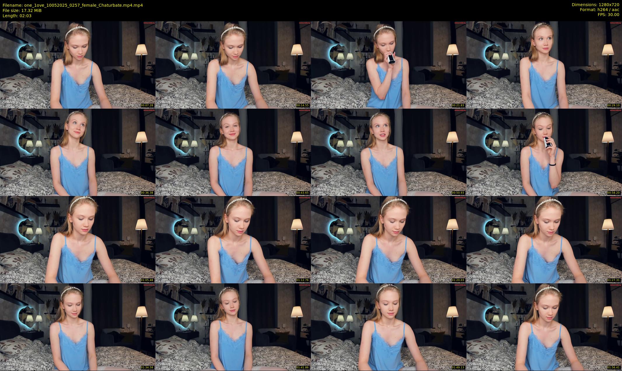 one_1ove — 3 minute Chaturbate female cam show recording, 720p, May 10, 2025
