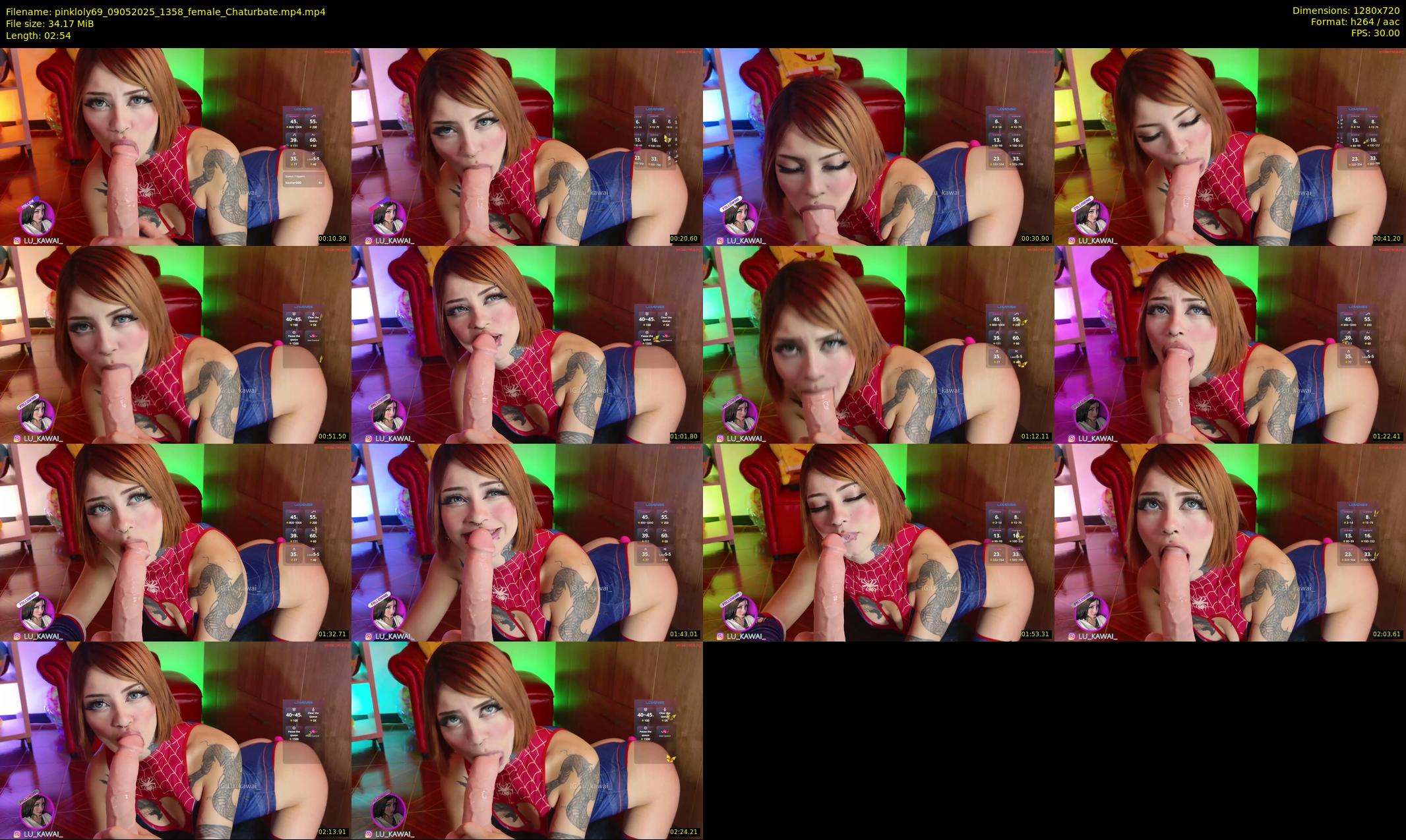 pinkloly69 — 3 minute Chaturbate female cam show recording, 720p, May 9, 2025