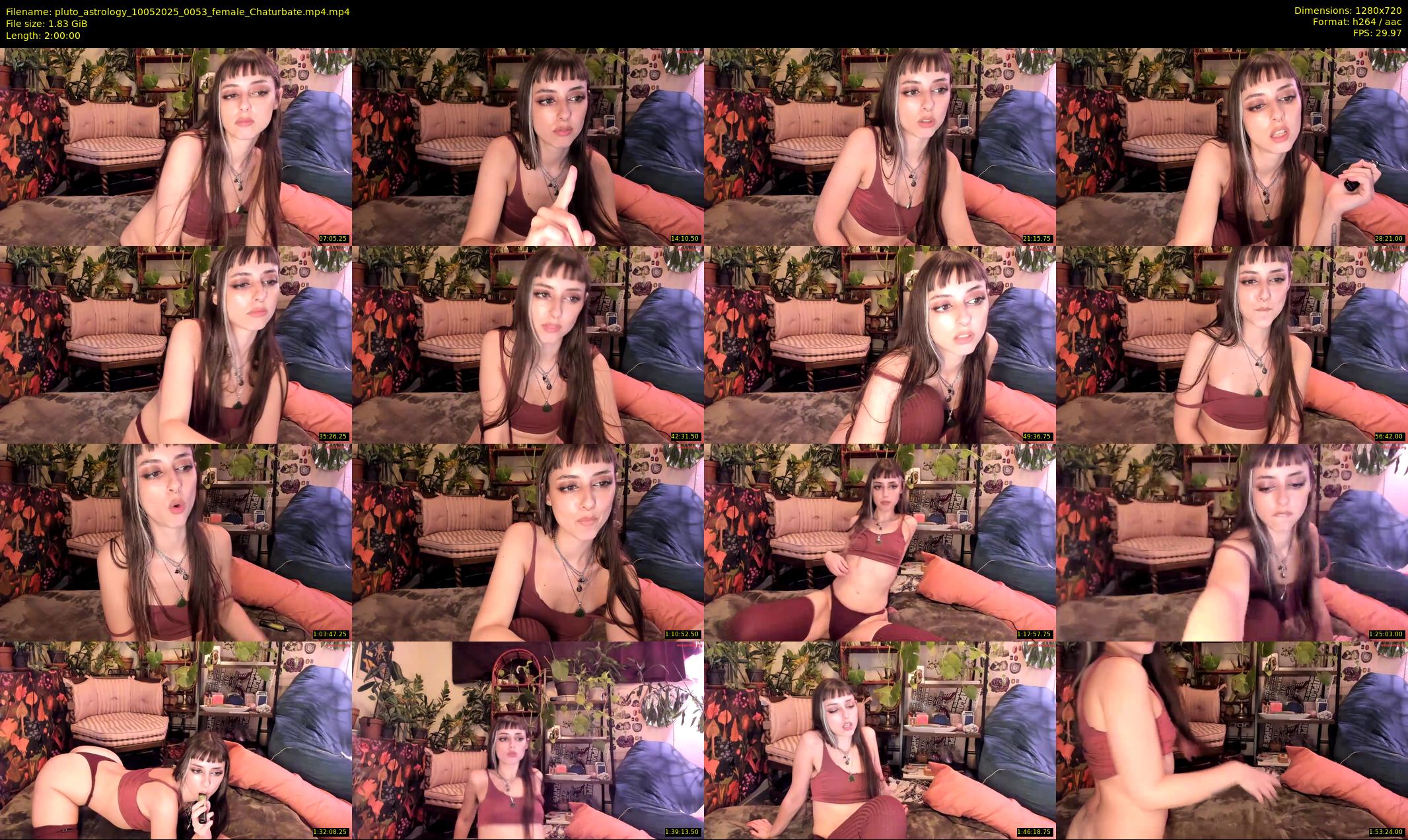 pluto_astrology — 120 minute Chaturbate female cam show recording, 720p, May 10, 2025