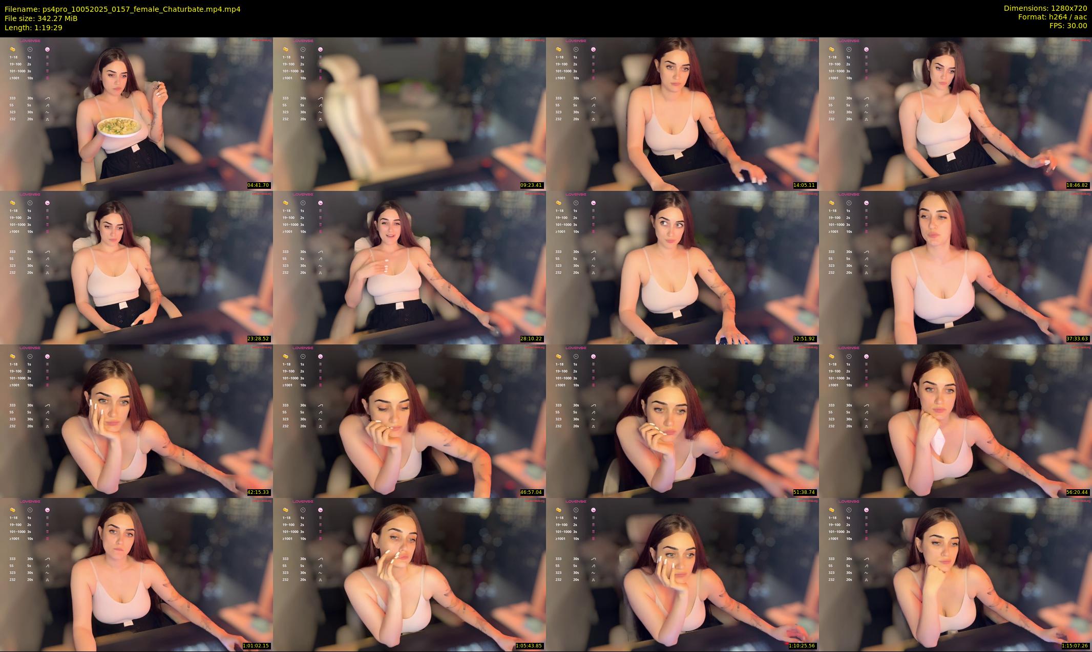 ps4pro — 80 minute Chaturbate female cam show recording, 720p, May 10, 2025