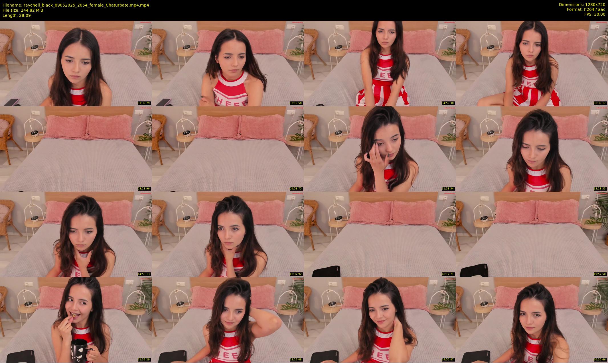 raychell_black — 29 minute Chaturbate female cam show recording, 720p, May 9, 2025
