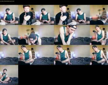 red_guy1 — 8 minute Chaturbate male cam show recording, 720p, May 9, 2025