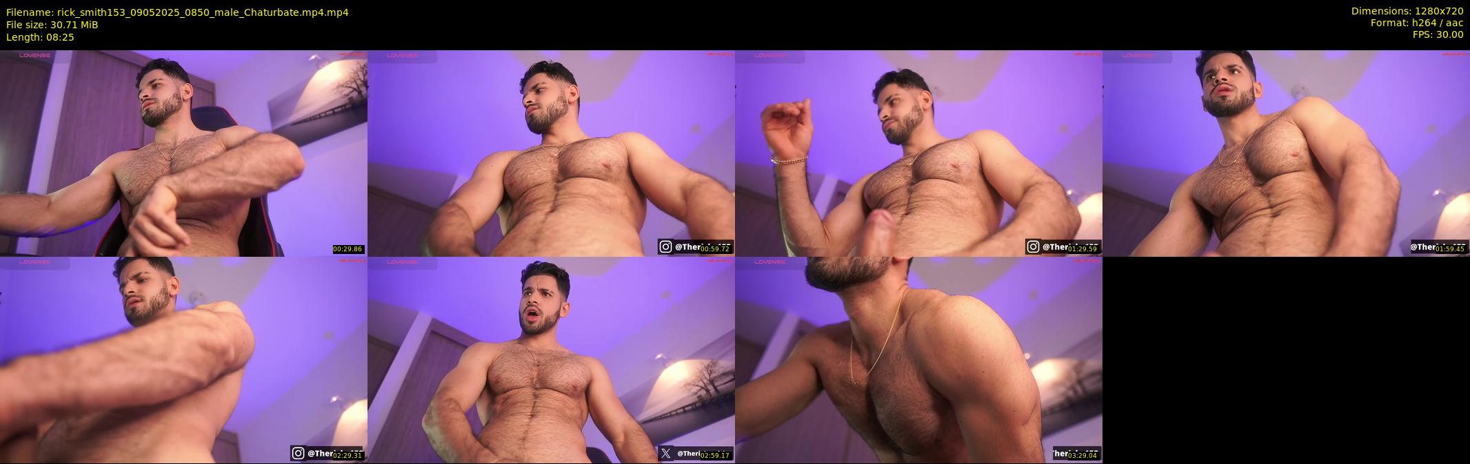 rick_smith153 — 9 minute Chaturbate male cam show recording, 720p, May 9, 2025