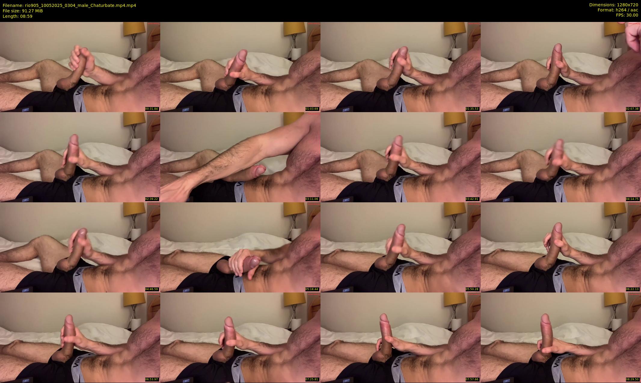 rio905 — 9 minute Chaturbate male cam show recording, 720p, May 10, 2025
