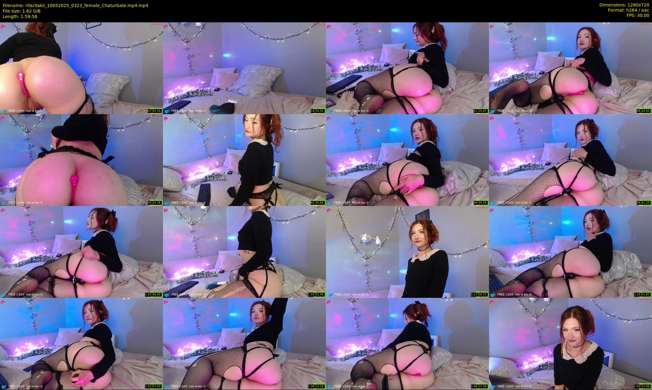 ritaritakii — 120 minute Chaturbate female cam show recording, 720p, May 10, 2025