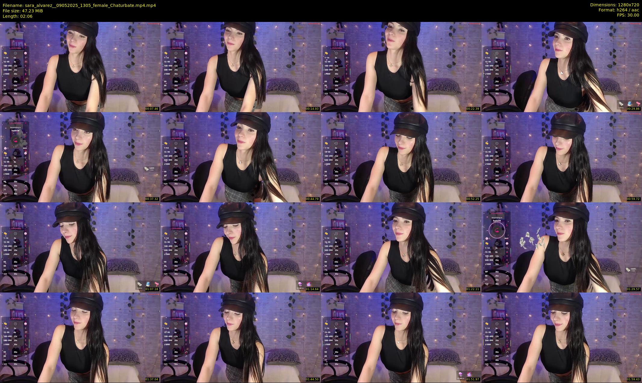 sara_alvarez_ — 3 minute Chaturbate female cam show recording, 720p, May 9, 2025