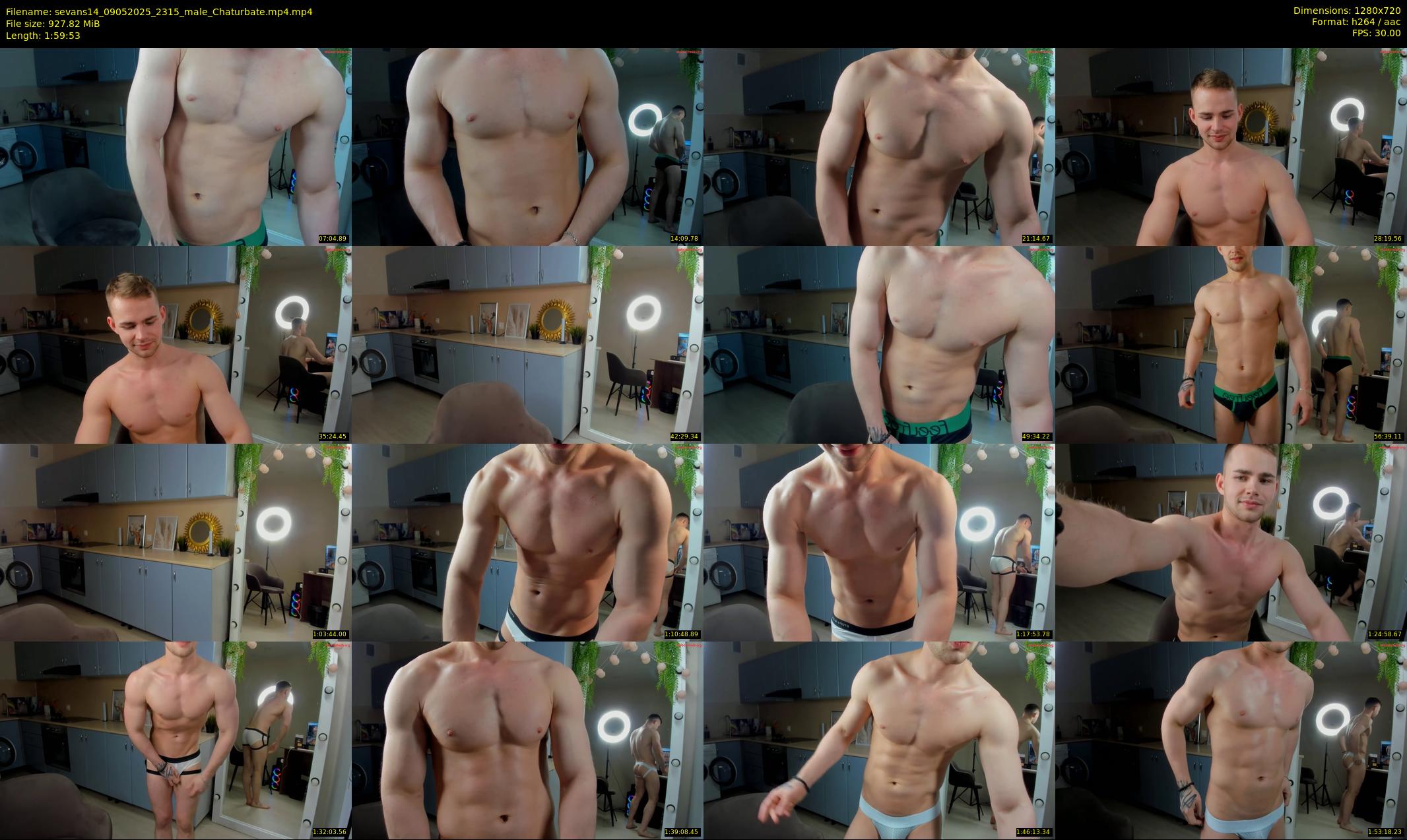 sevans14 — 120 minute Chaturbate male cam show recording, 720p, May 9, 2025