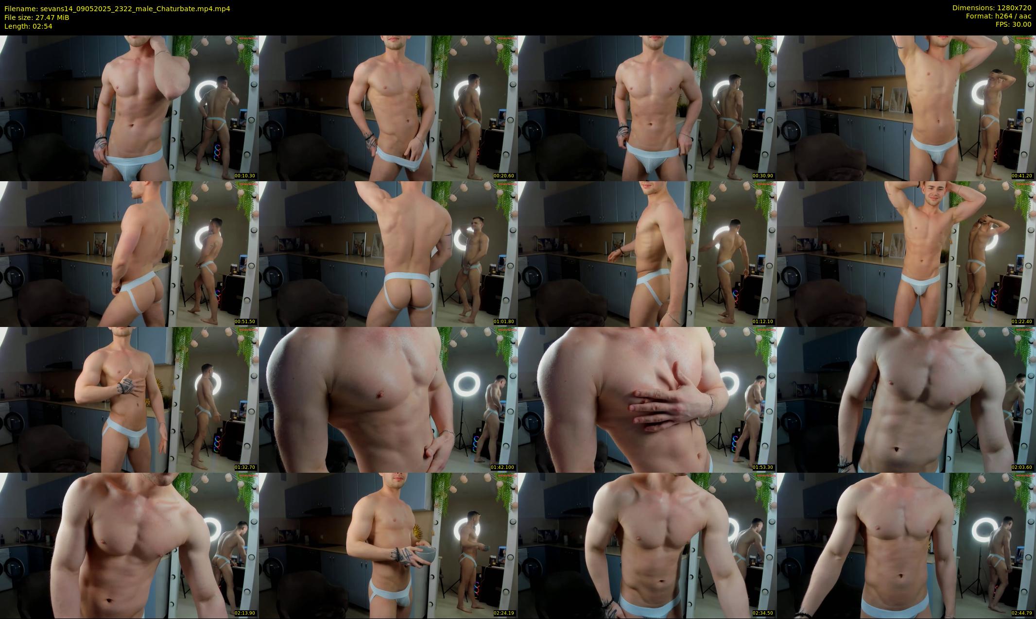 sevans14 — 3 minute Chaturbate male cam show recording, 720p, May 9, 2025
