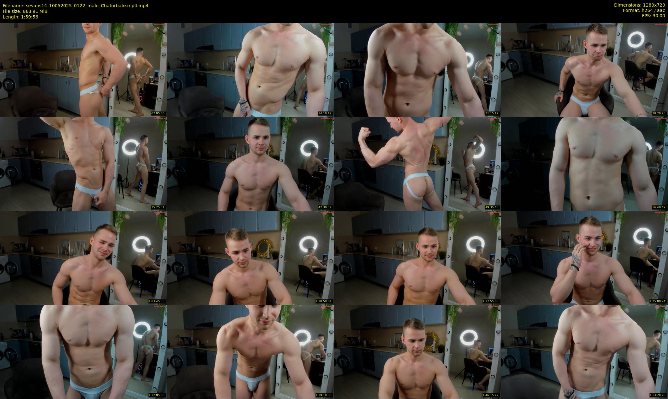 sevans14 — 120 minute Chaturbate male cam show recording, 720p, May 10, 2025
