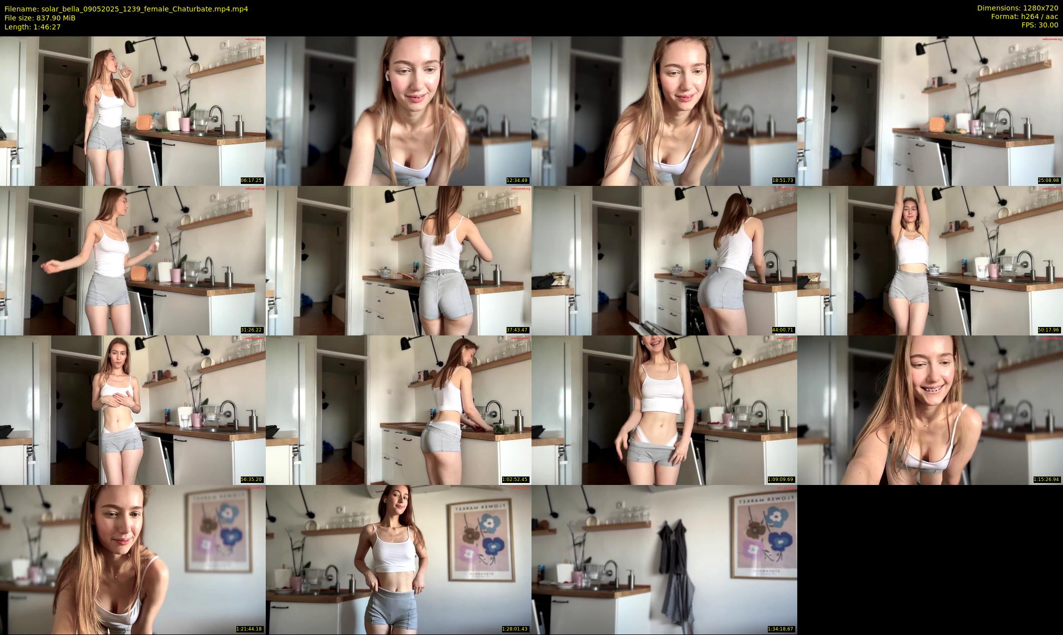 solar_bella — 107 minute Chaturbate female cam show recording, 720p, May 9, 2025