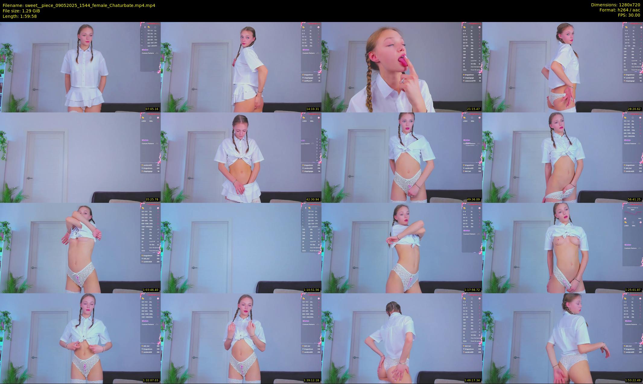 sweet__piece — 120 minute Chaturbate female cam show recording, 720p, May 9, 2025