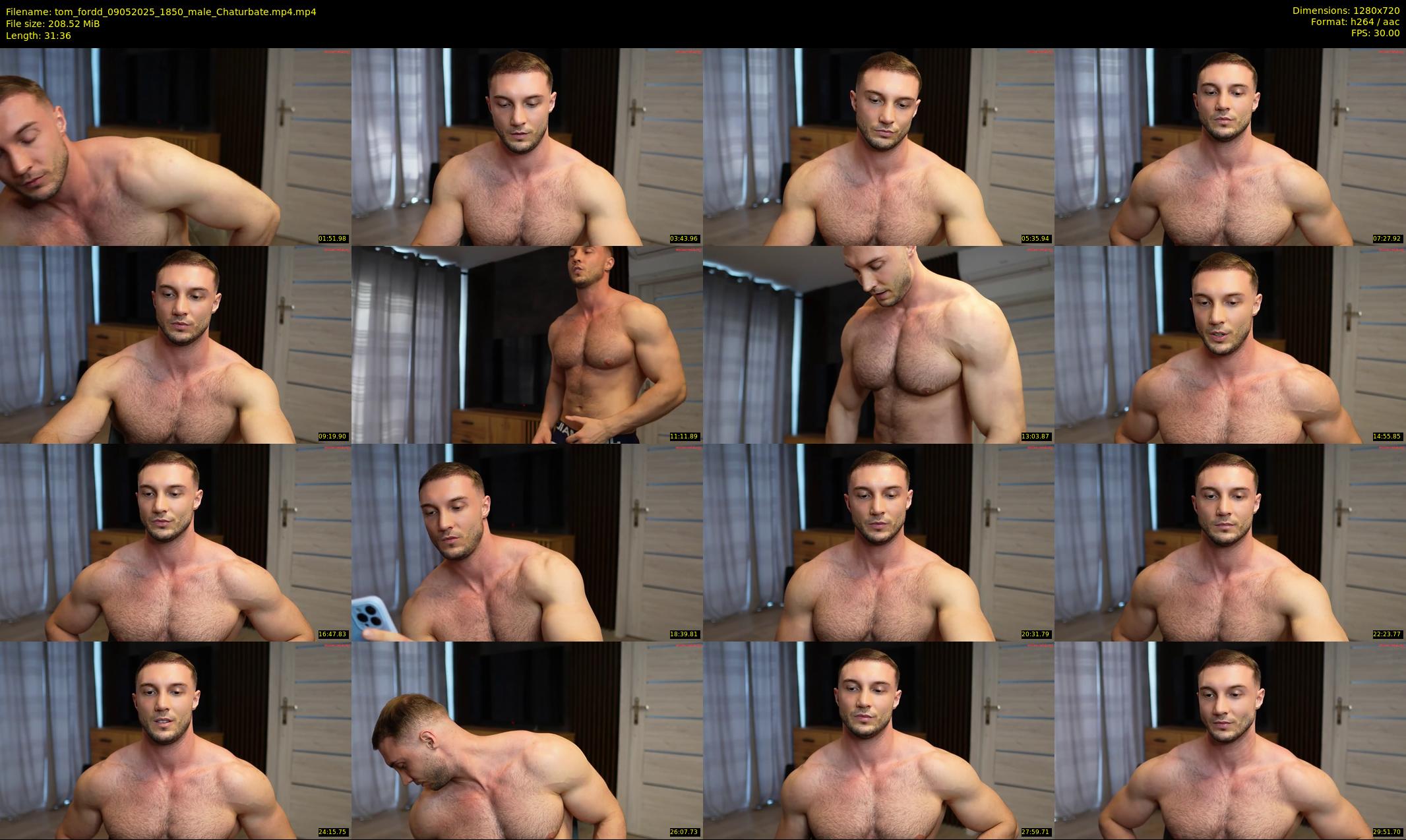 tom_fordd — 32 minute Chaturbate male cam show recording, 720p, May 9, 2025