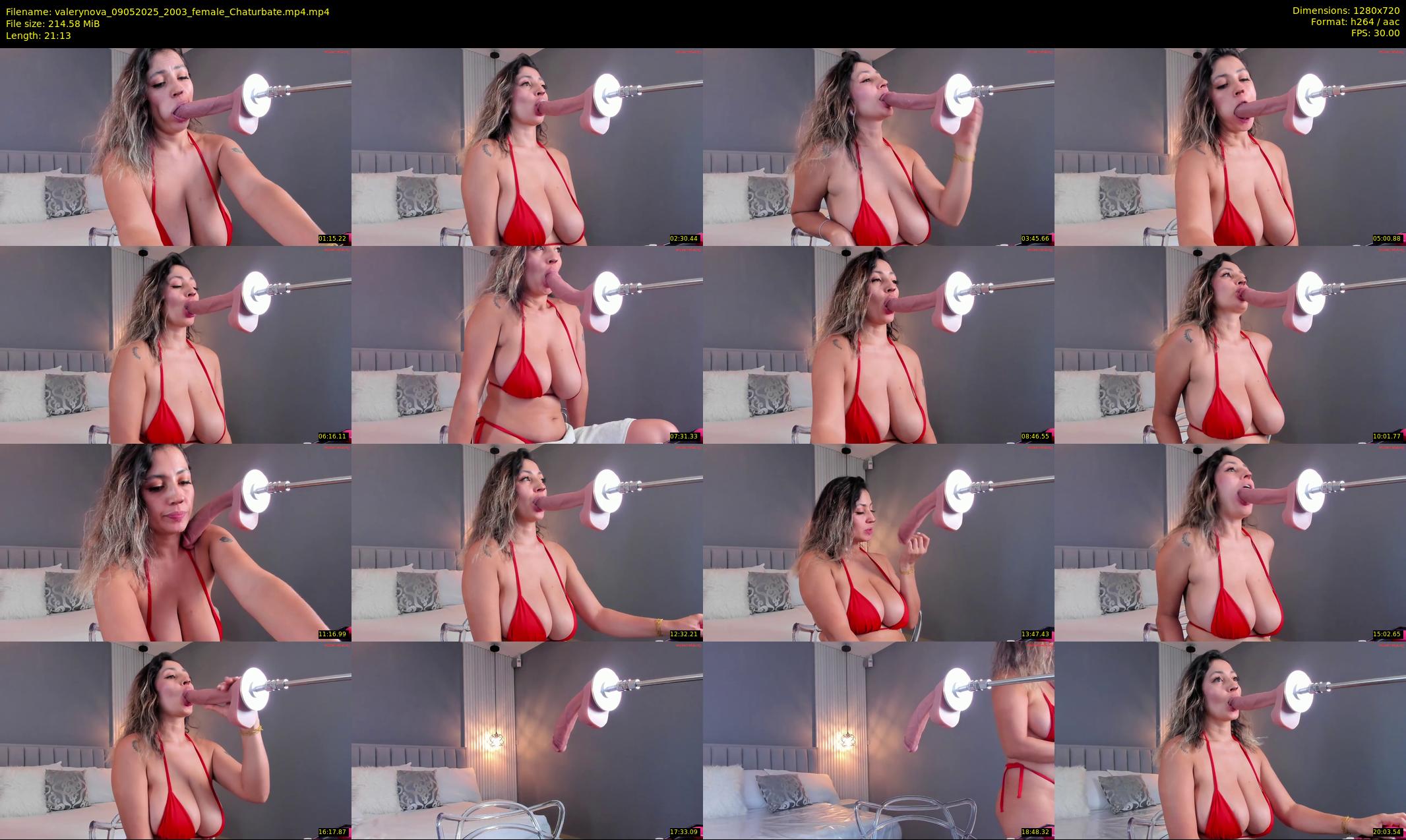 valerynova — 22 minute Chaturbate female cam show recording, 720p, May 9, 2025