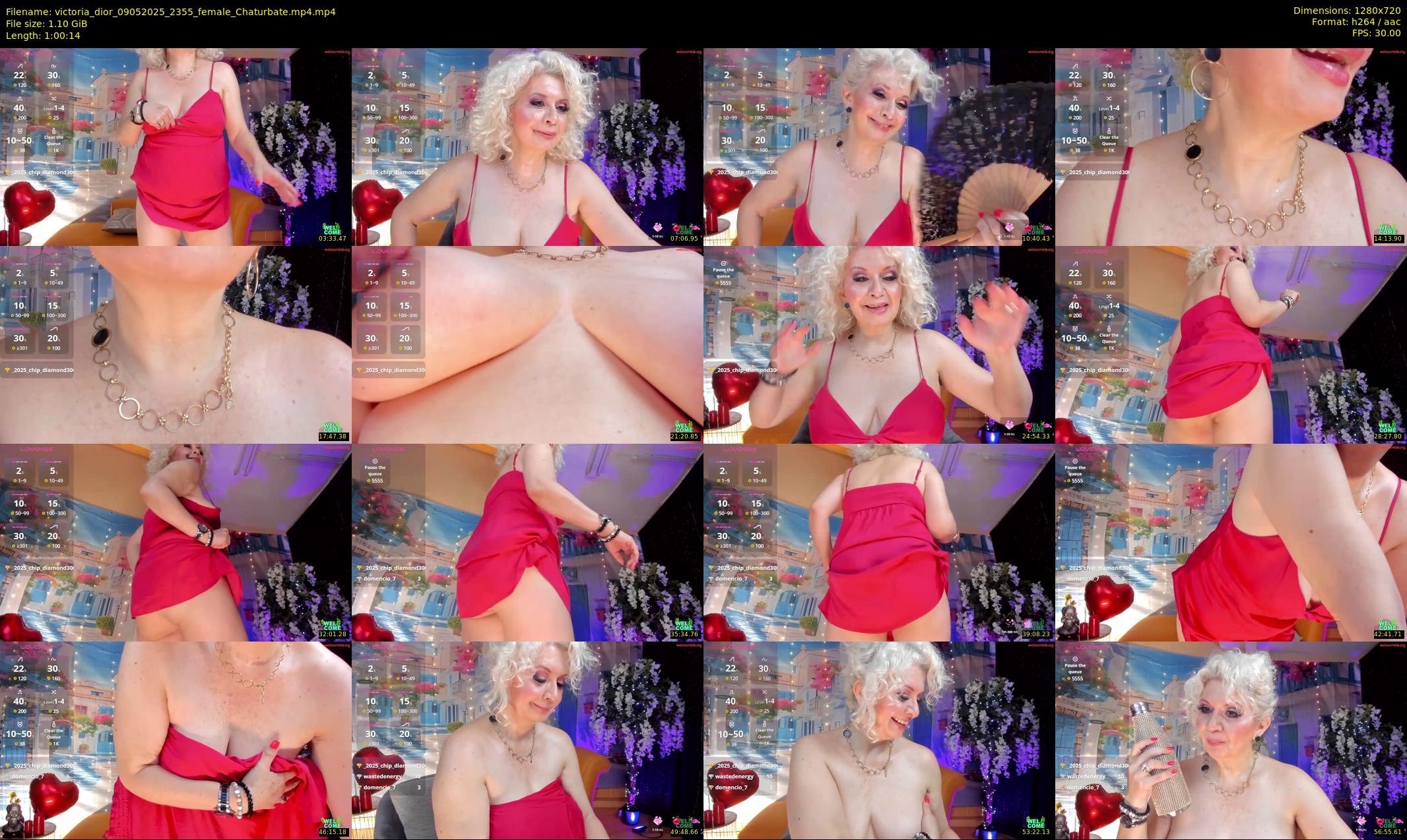 victoria_dior — 61 minute Chaturbate female cam show recording, 720p, May 9, 2025