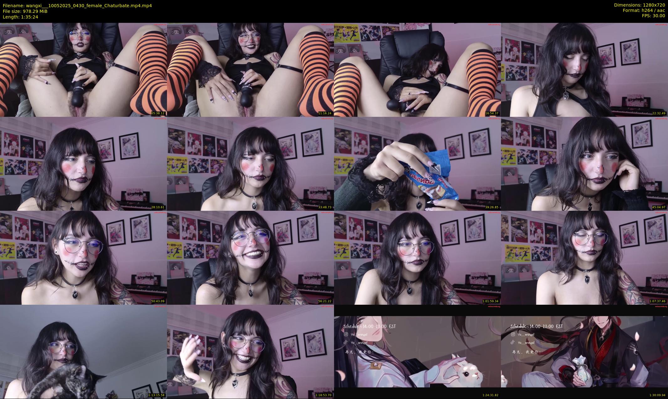wangxi__ — 96 minute Chaturbate female cam show recording, 720p, May 10, 2025