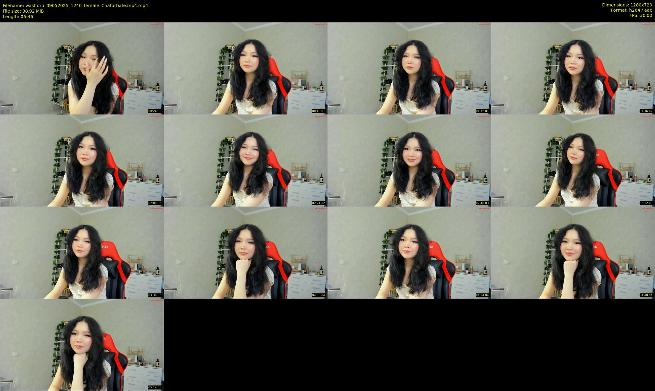 wastforu — 7 minute Chaturbate female cam show recording, 720p, May 9, 2025