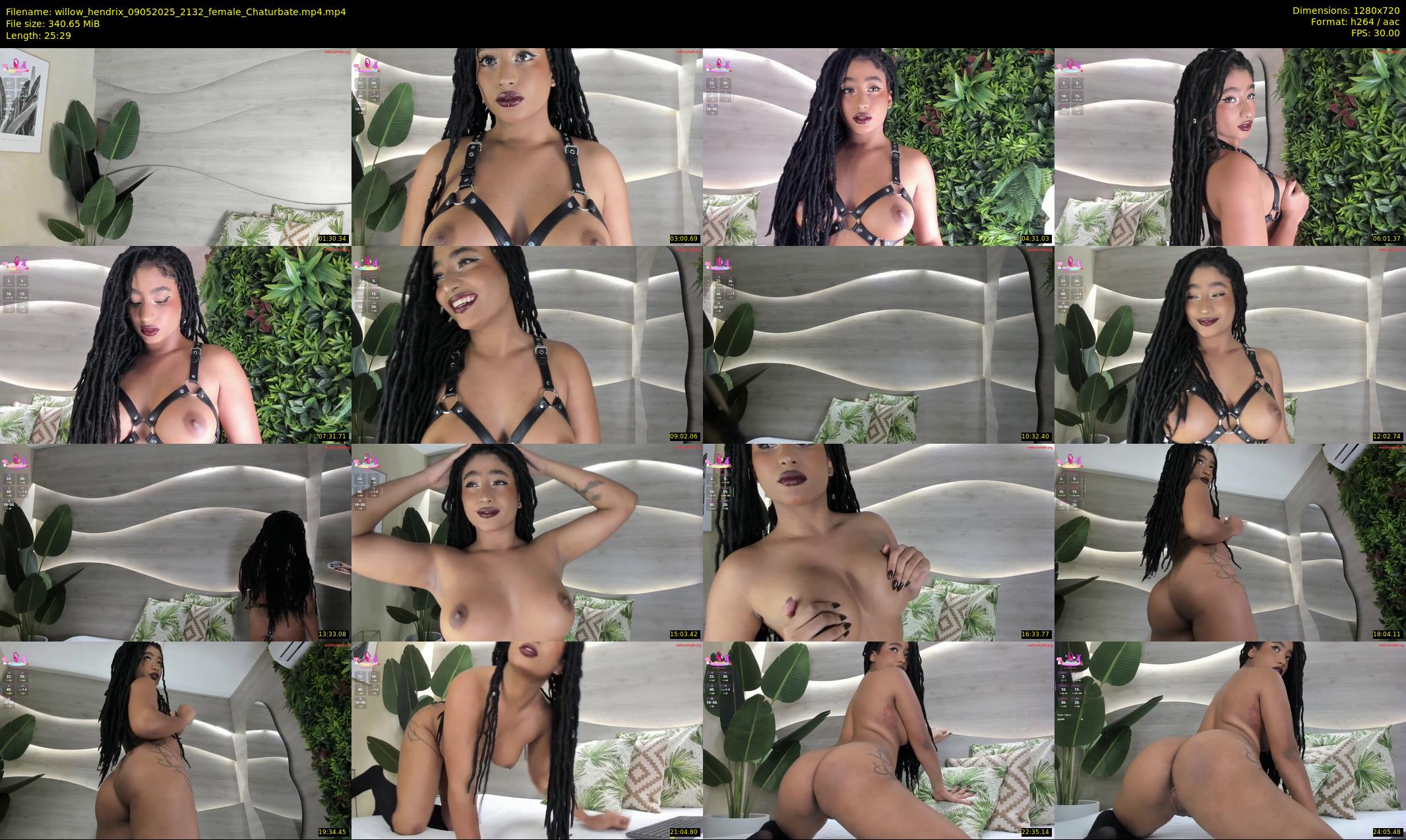 willow_hendrix — 26 minute Chaturbate female cam show recording, 720p, May 9, 2025