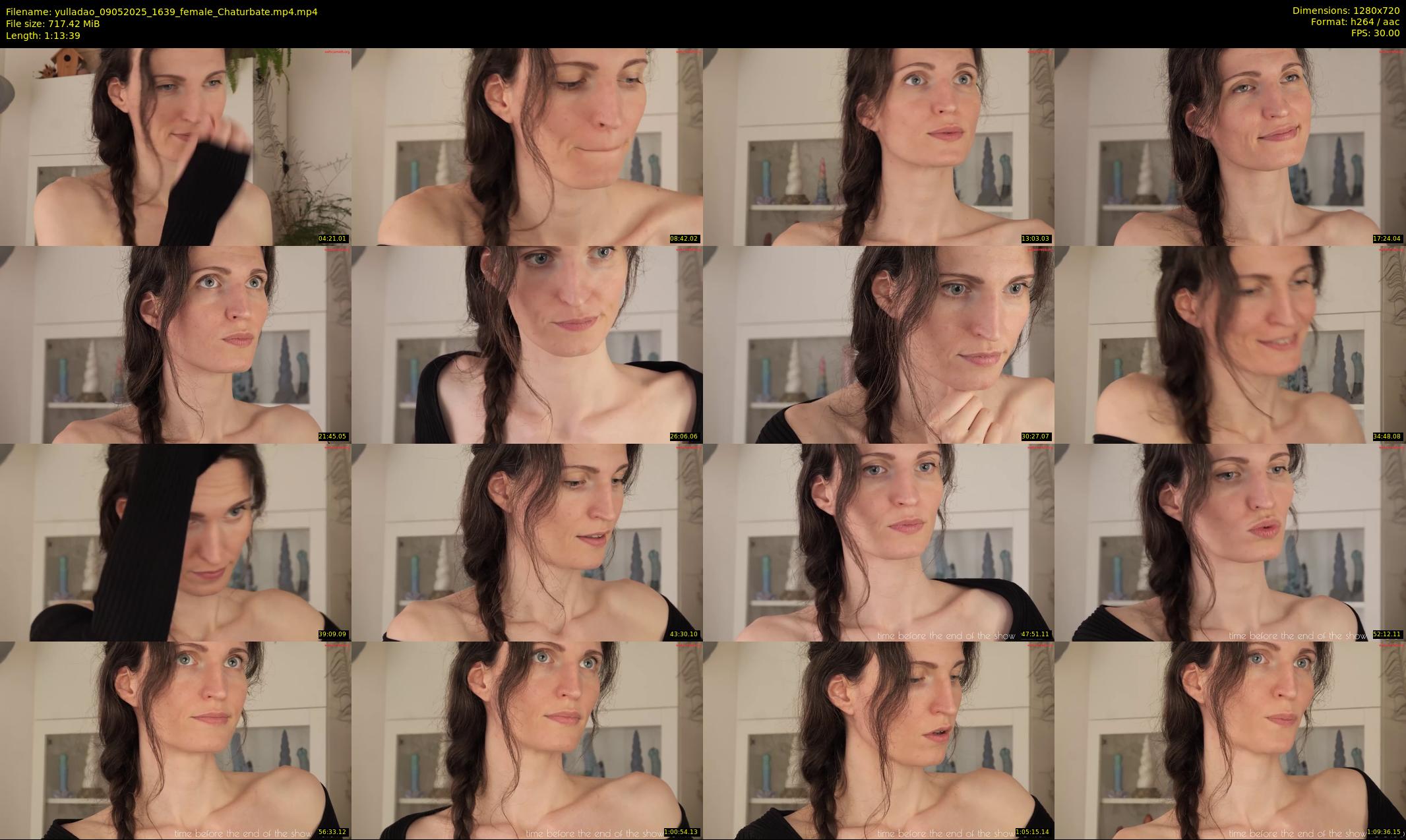 yulladao — 74 minute Chaturbate female cam show recording, 720p, May 9, 2025